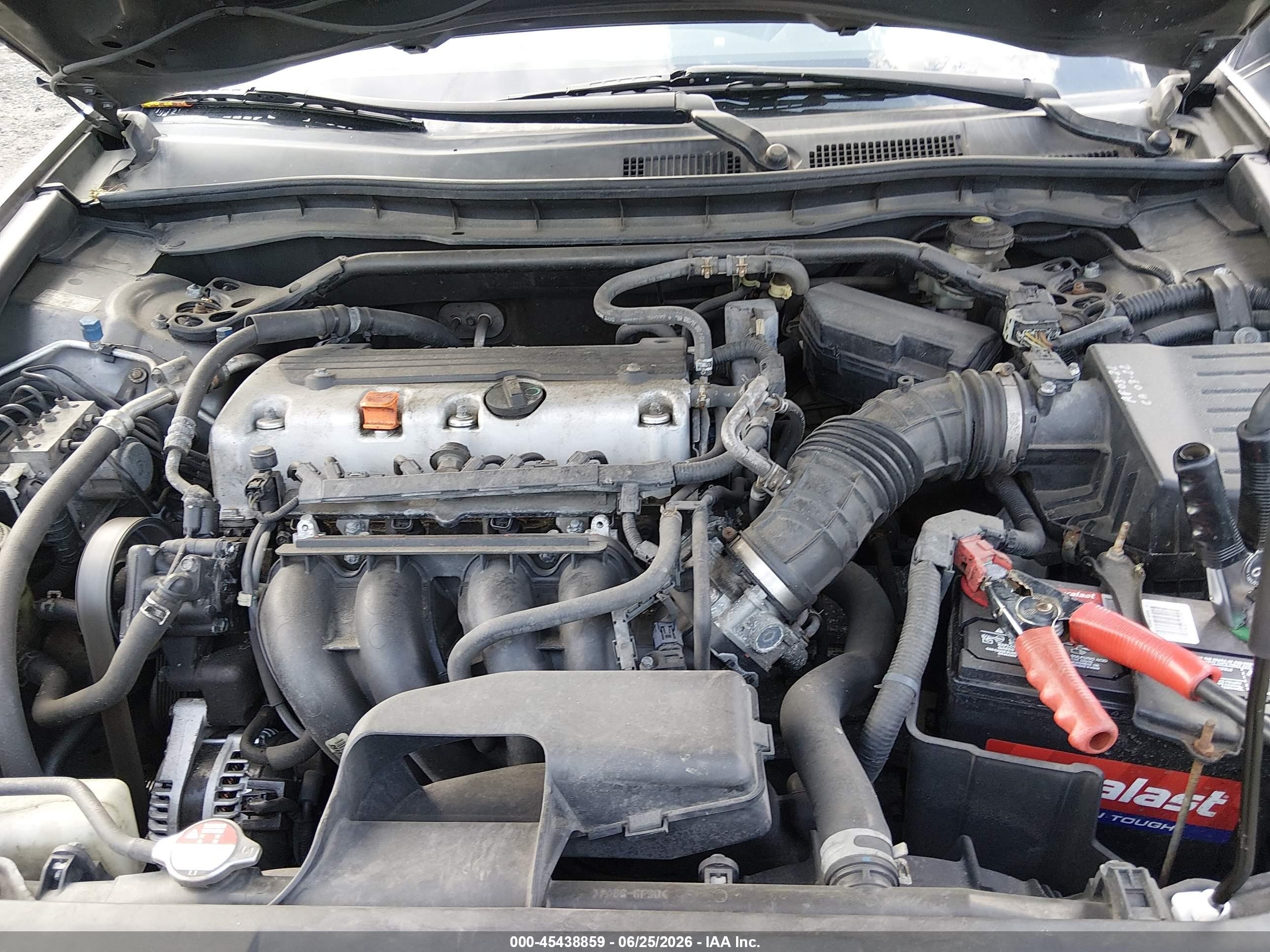 2010 Honda Accord 2.4 Ex Серый vin: 1HGCP2F78AA099219