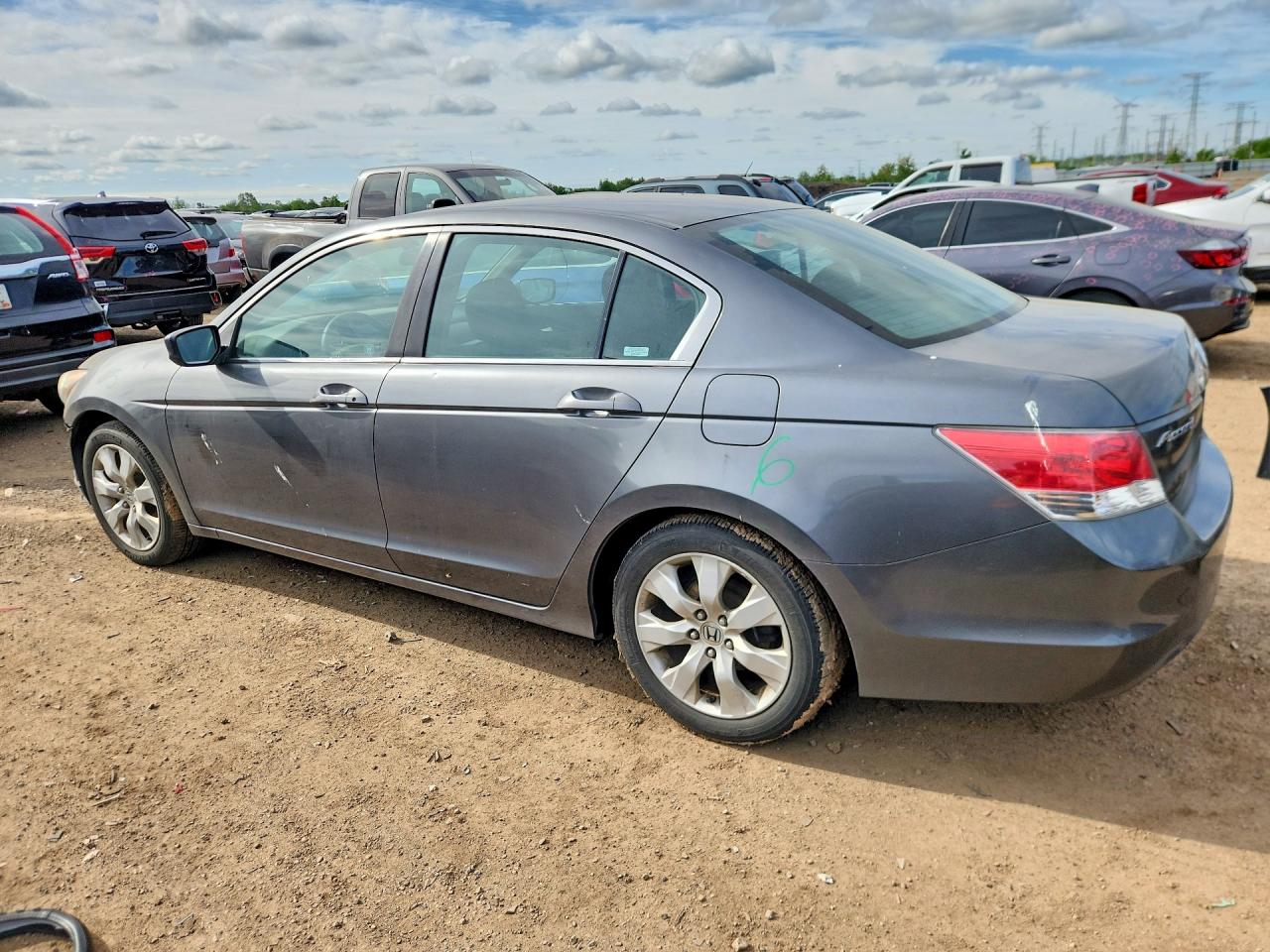 2010 Honda Accord Ex Gray vin: 1HGCP2F78AA111093