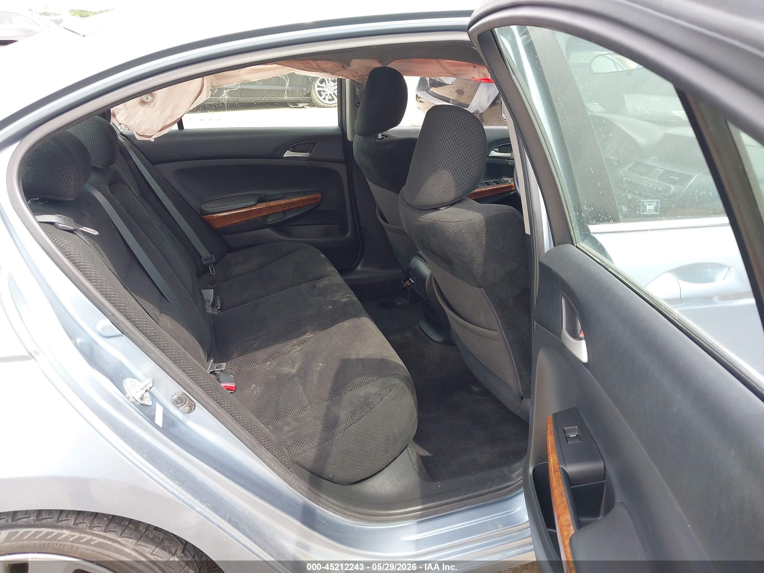 2011 Honda Accord 2.4 Ex Blue vin: 1HGCP2F78BA028149