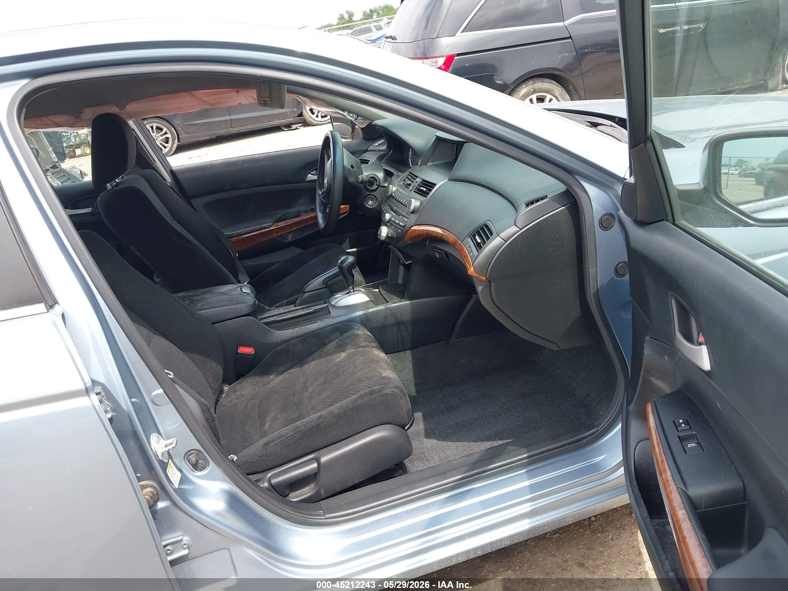 2011 Honda Accord 2.4 Ex Blue vin: 1HGCP2F78BA028149
