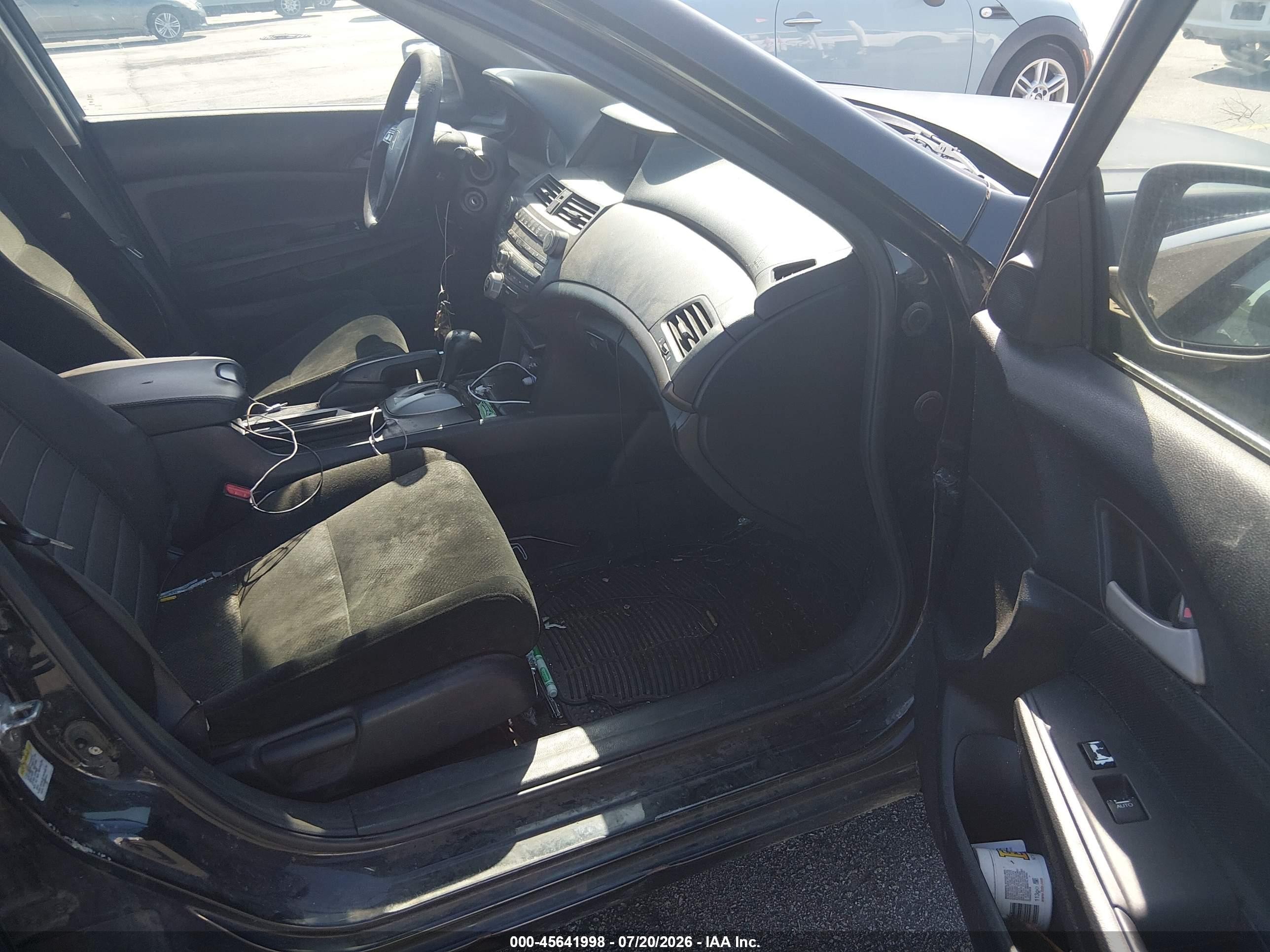 2011 Honda Accord 2.4 Ex Black vin: 1HGCP2F78BA058199
