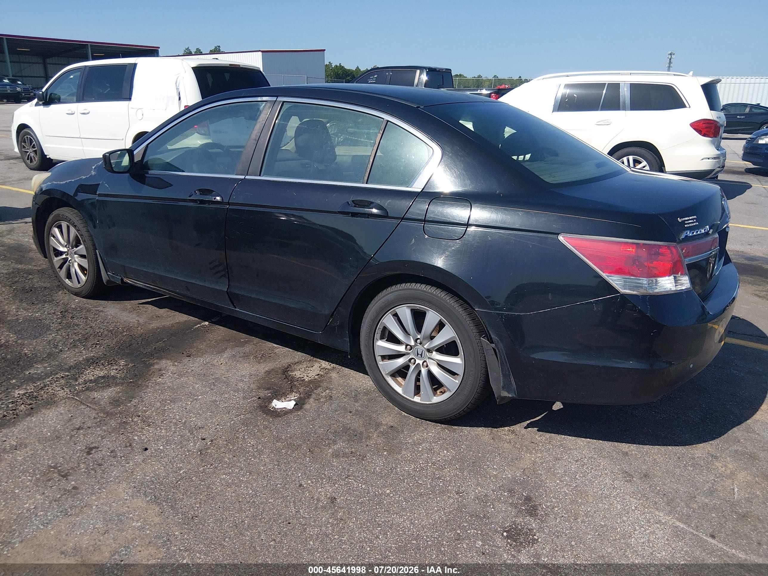 2011 Honda Accord 2.4 Ex Black vin: 1HGCP2F78BA058199