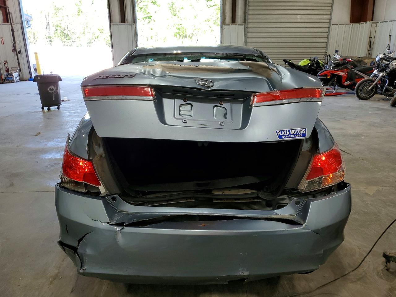 2011 Honda Accord Ex Blue vin: 1HGCP2F78BA071695