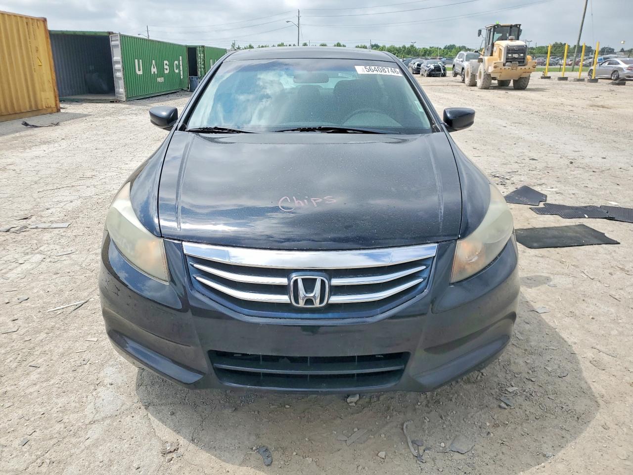 2011 Honda Accord Black vin: 1HGCP2F78BA082356