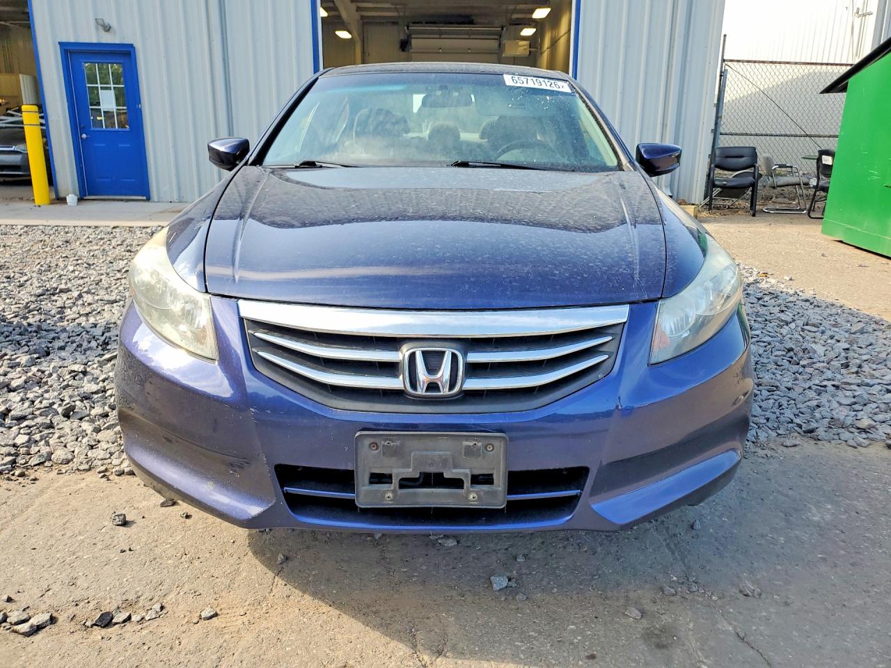 2011 Honda Accord Ex Blue vin: 1HGCP2F78BA095754