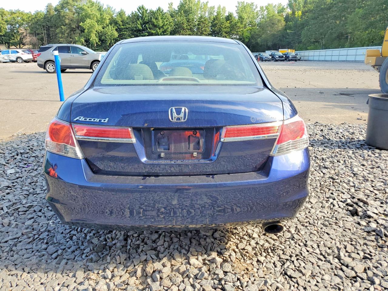 2011 Honda Accord Ex Blue vin: 1HGCP2F78BA095754