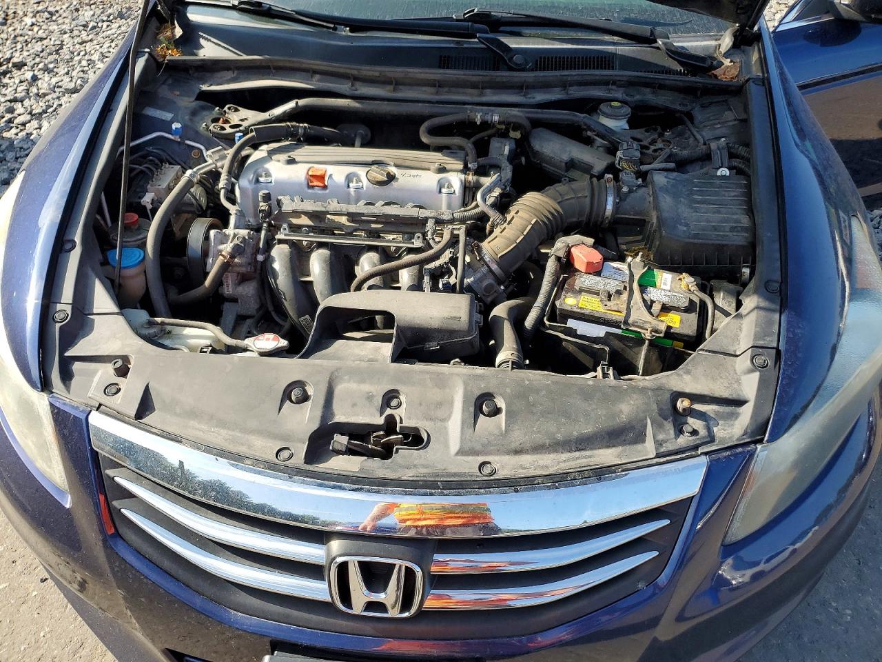 2011 Honda Accord Ex Blue vin: 1HGCP2F78BA095754