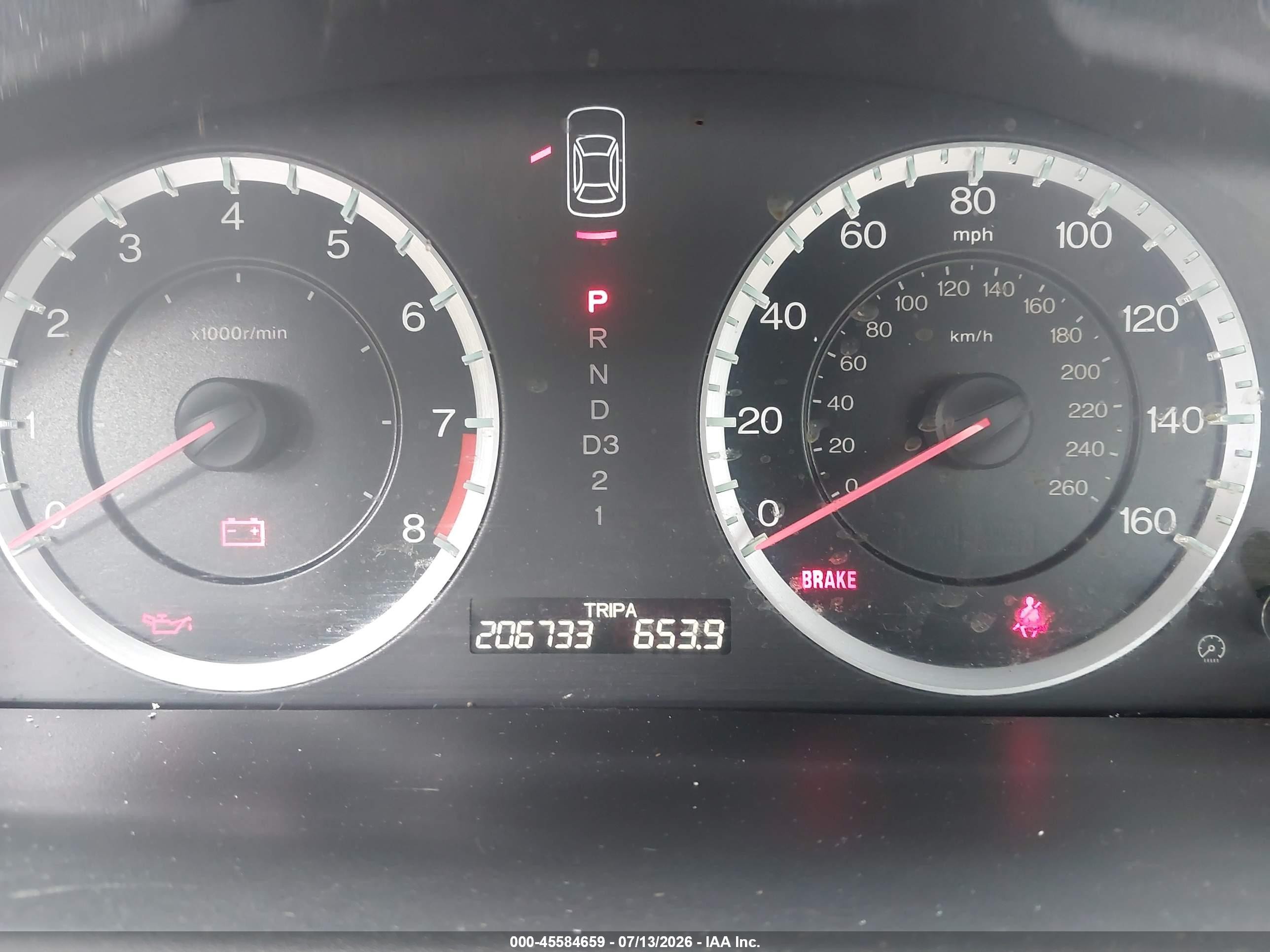 2011 Honda Accord 2.4 Ex White vin: 1HGCP2F78BA097830