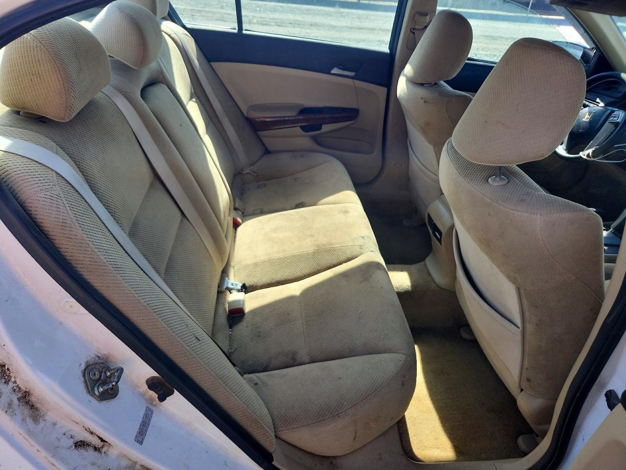 2011 Honda Accord Ex White vin: 1HGCP2F78BA112682