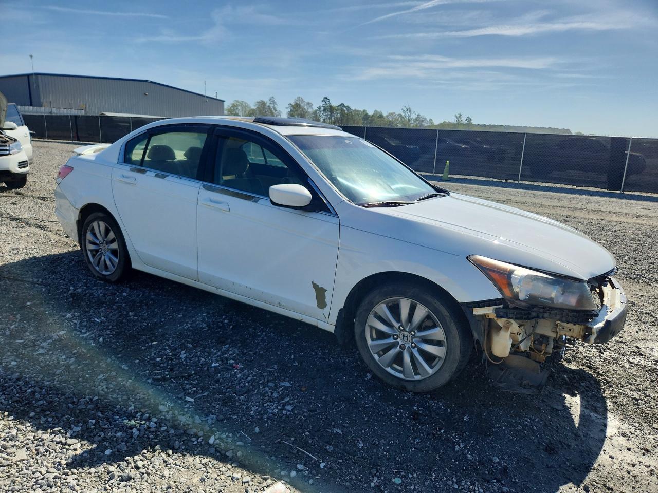 2011 Honda Accord Ex White vin: 1HGCP2F78BA112682