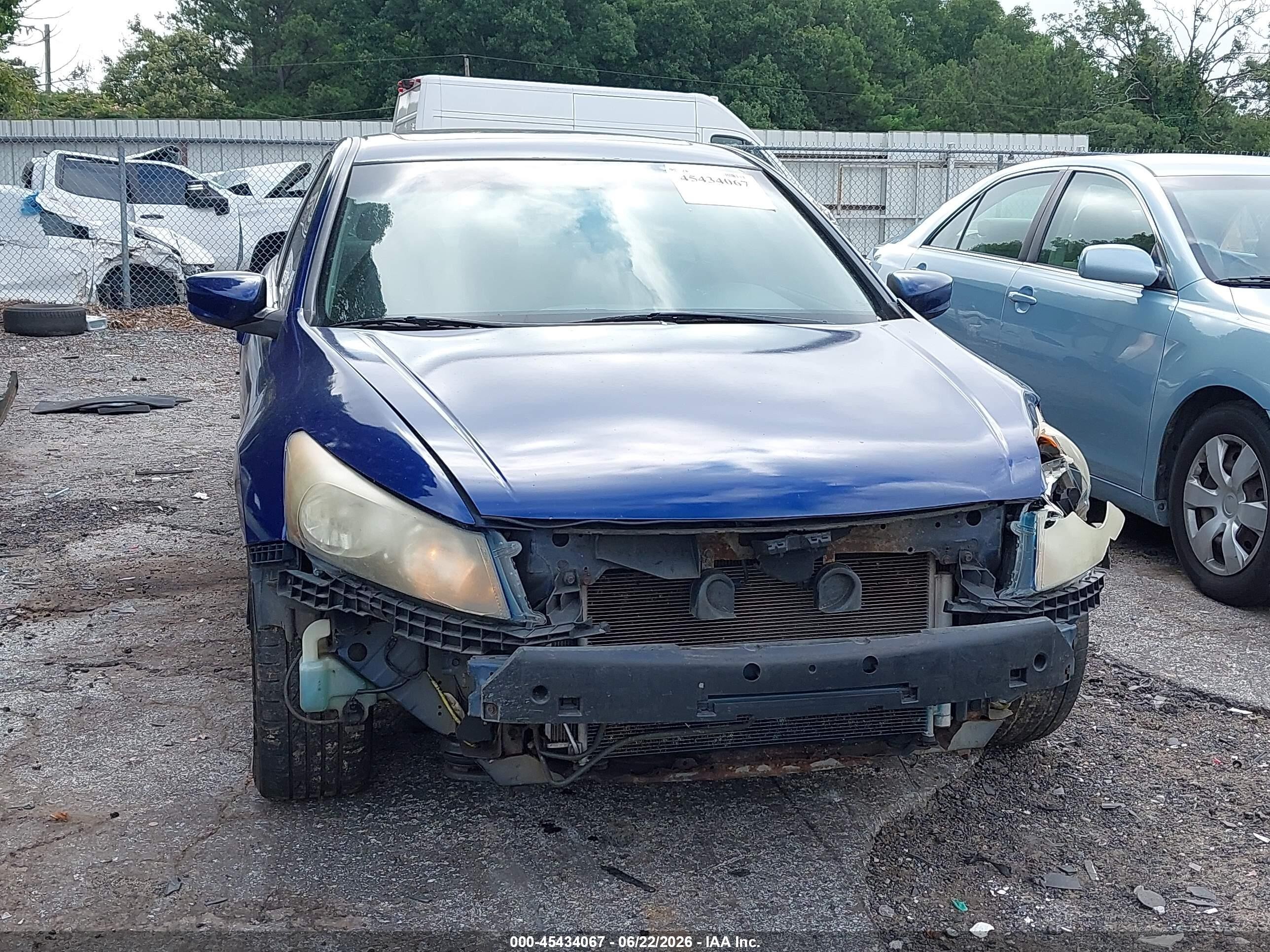 2011 Honda Accord 2.4 Ex Синий vin: 1HGCP2F78BA155368