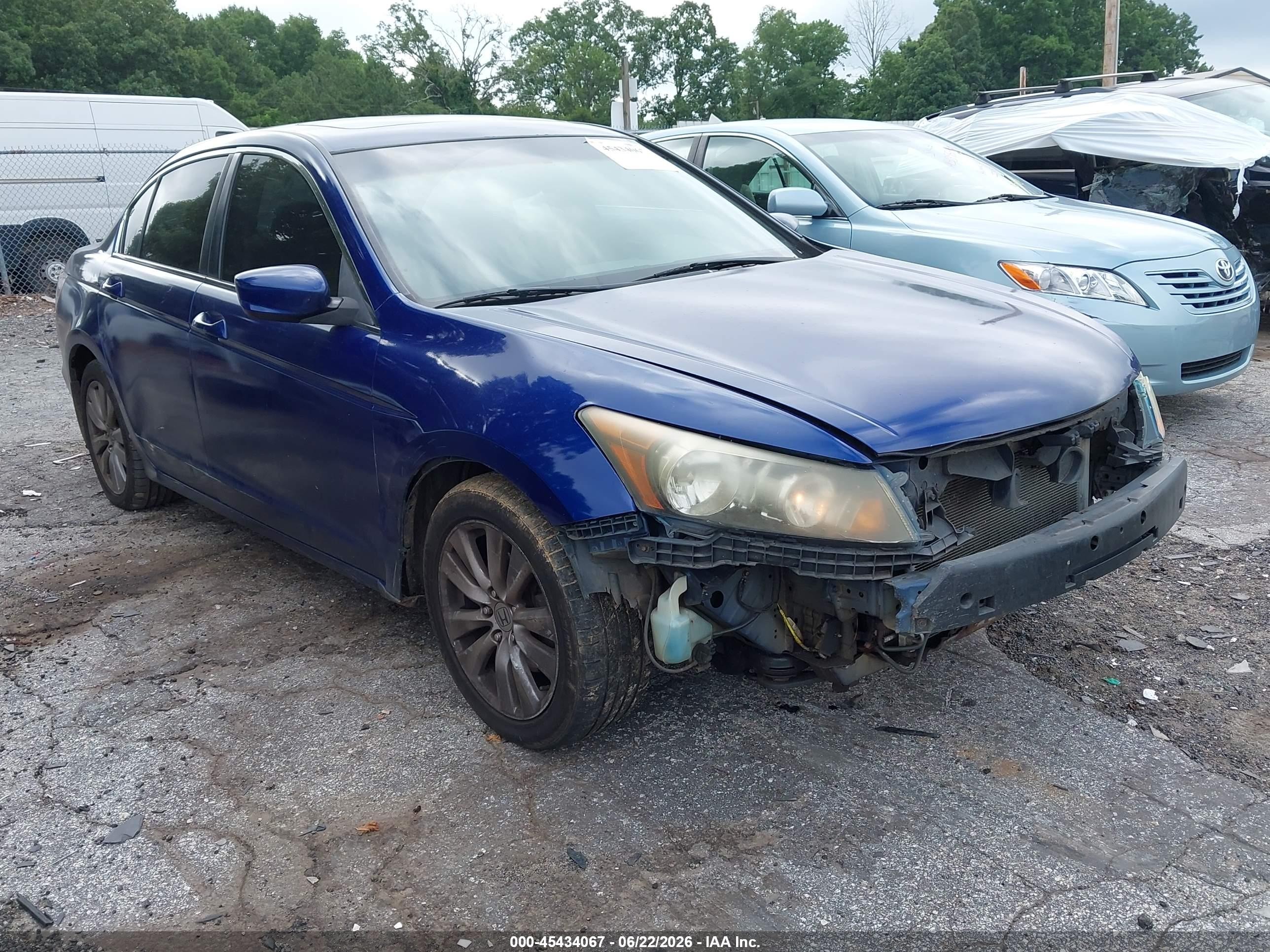 2011 Honda Accord 2.4 Ex Синий vin: 1HGCP2F78BA155368