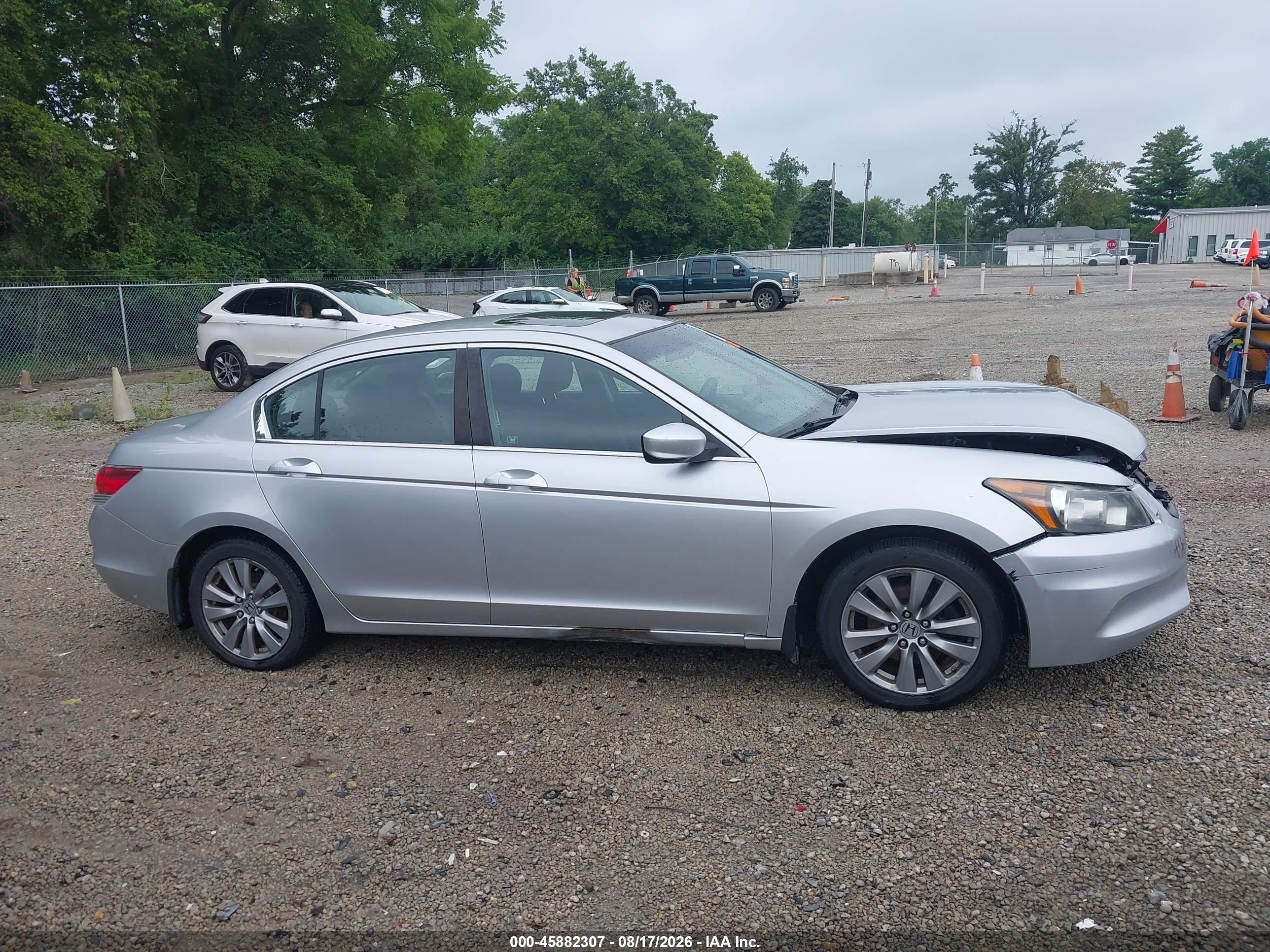 2012 Honda Accord 2.4 Ex Серебряный vin: 1HGCP2F78CA089342