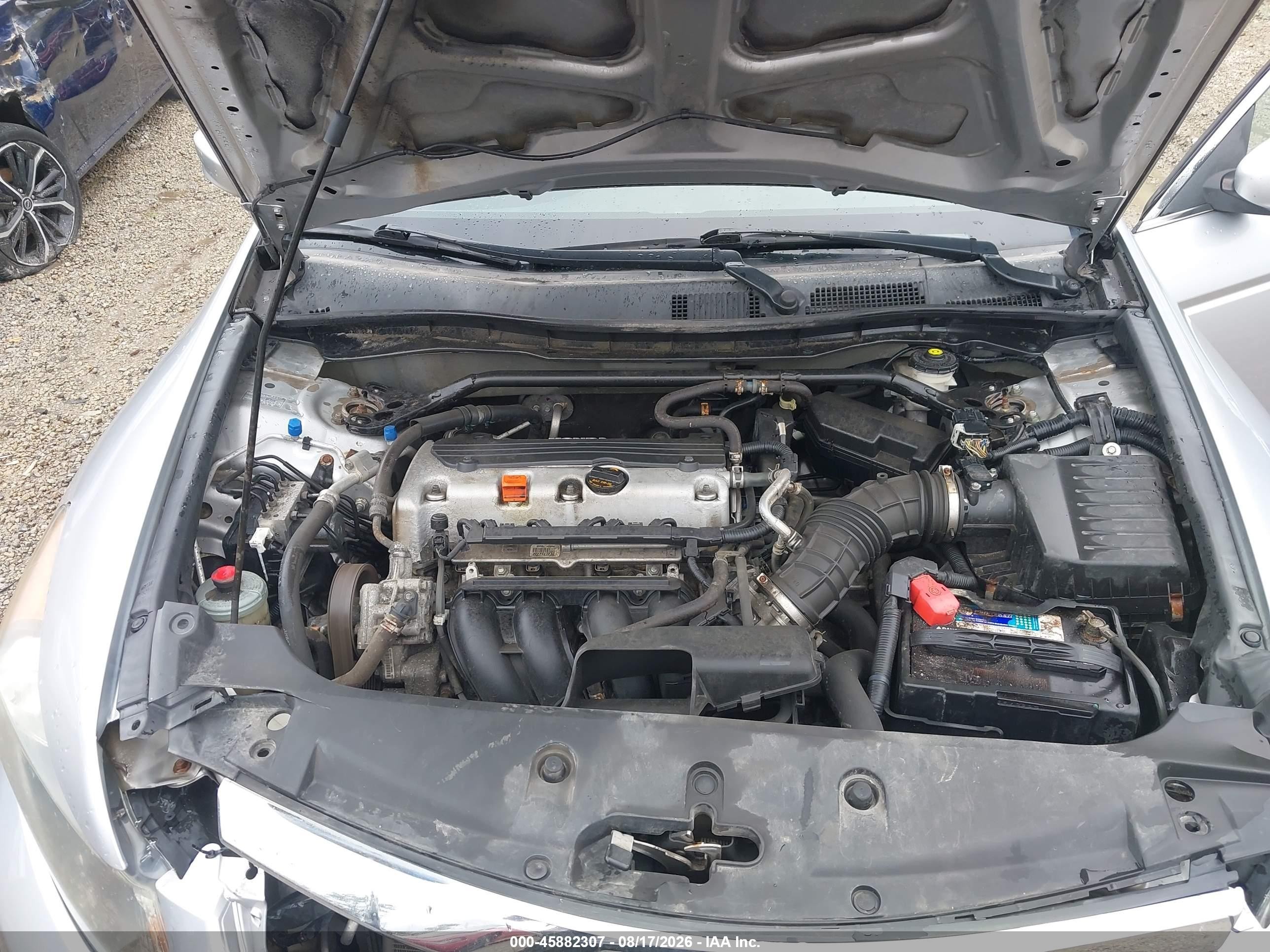 2012 Honda Accord 2.4 Ex Серебряный vin: 1HGCP2F78CA089342