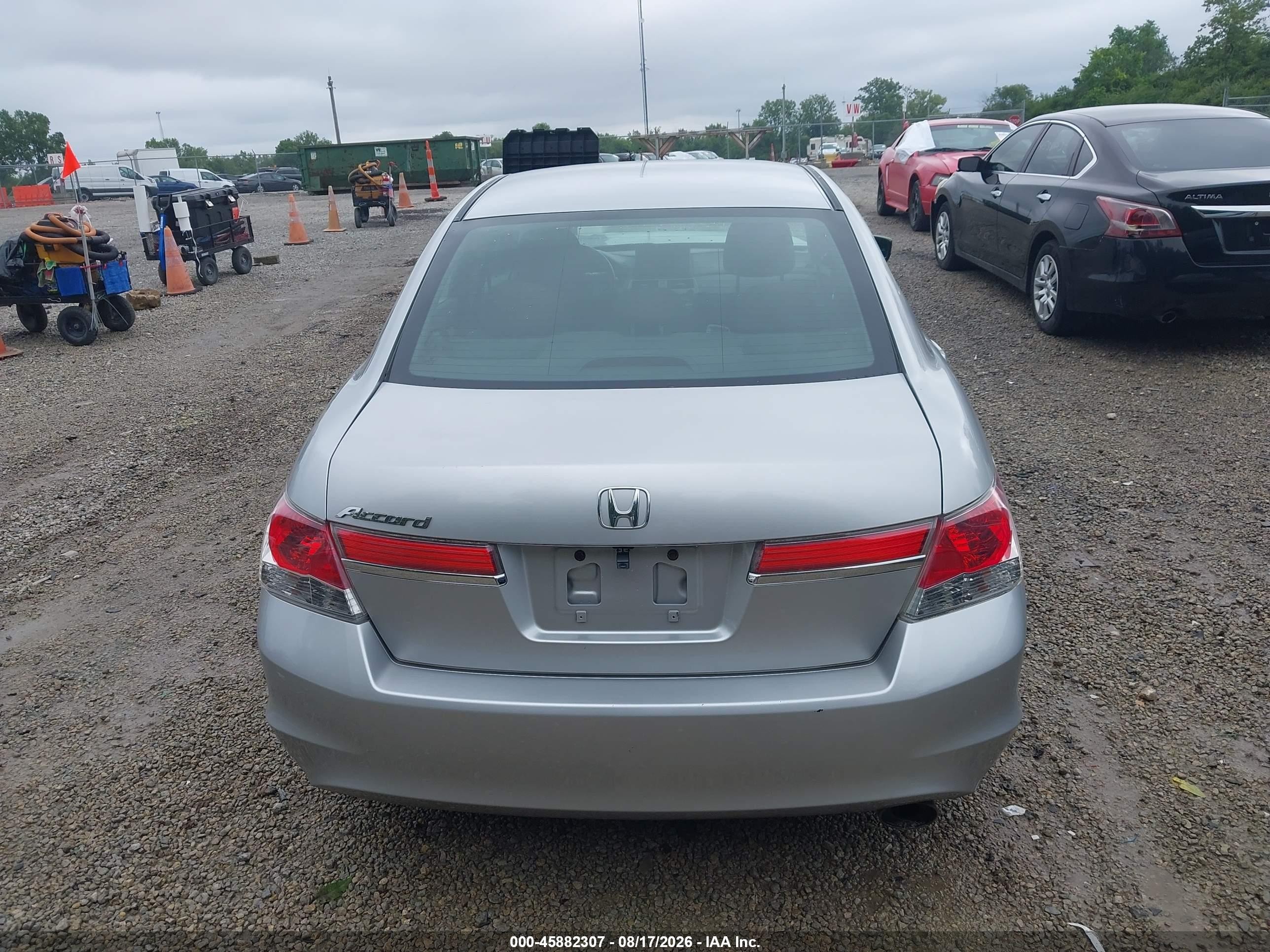 2012 Honda Accord 2.4 Ex Серебряный vin: 1HGCP2F78CA089342