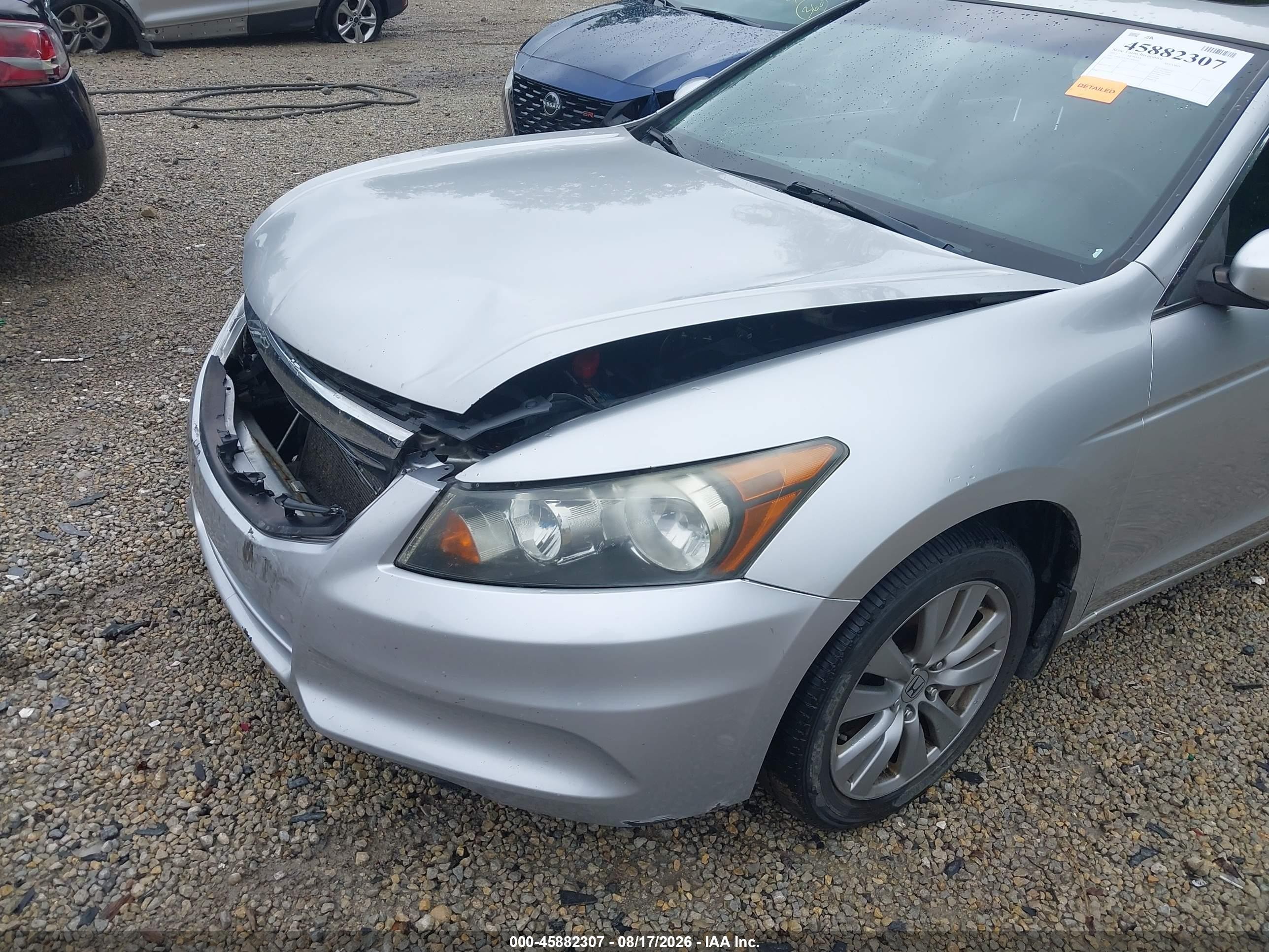 2012 Honda Accord 2.4 Ex Серебряный vin: 1HGCP2F78CA089342