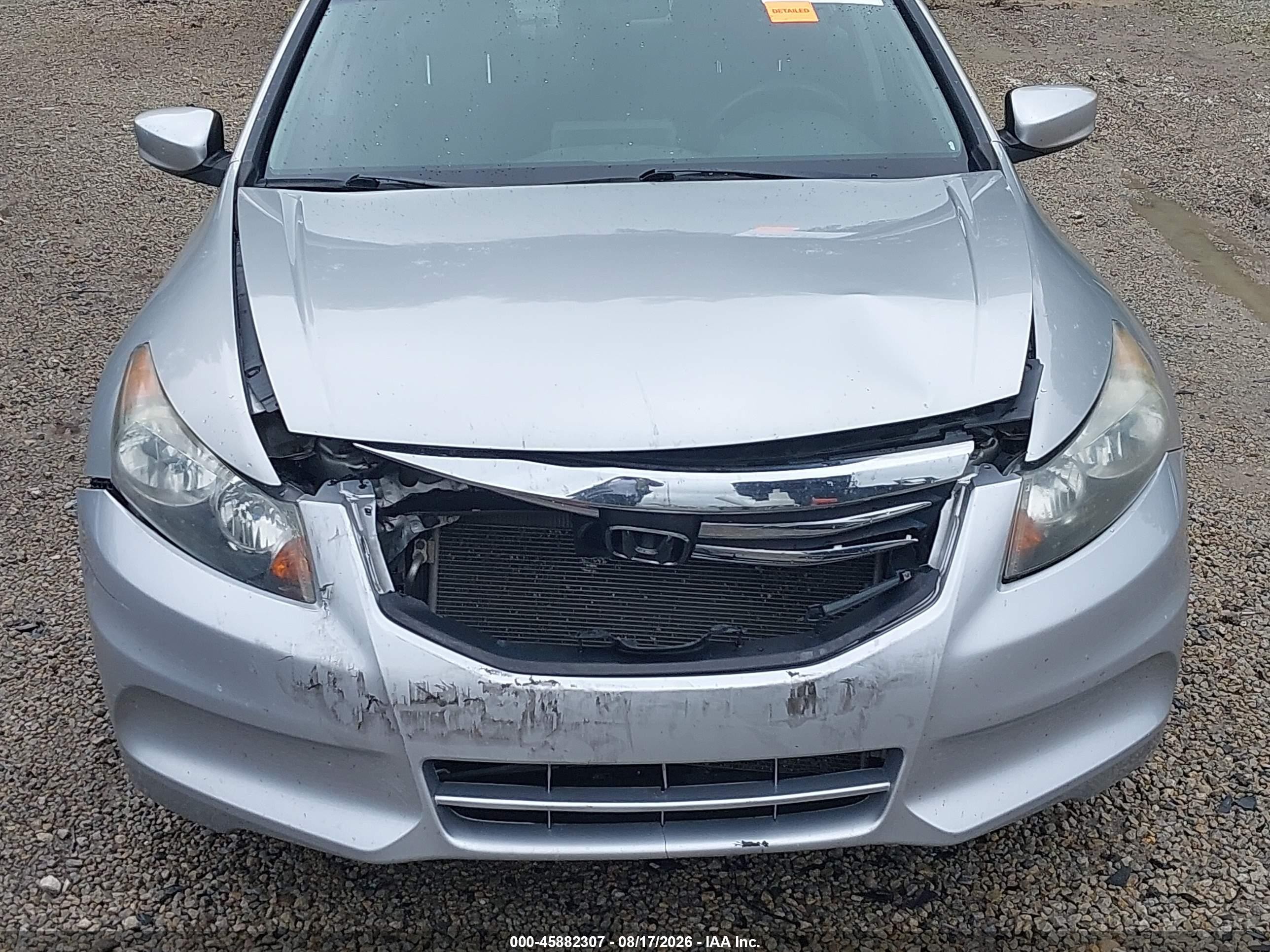 2012 Honda Accord 2.4 Ex Серебряный vin: 1HGCP2F78CA089342