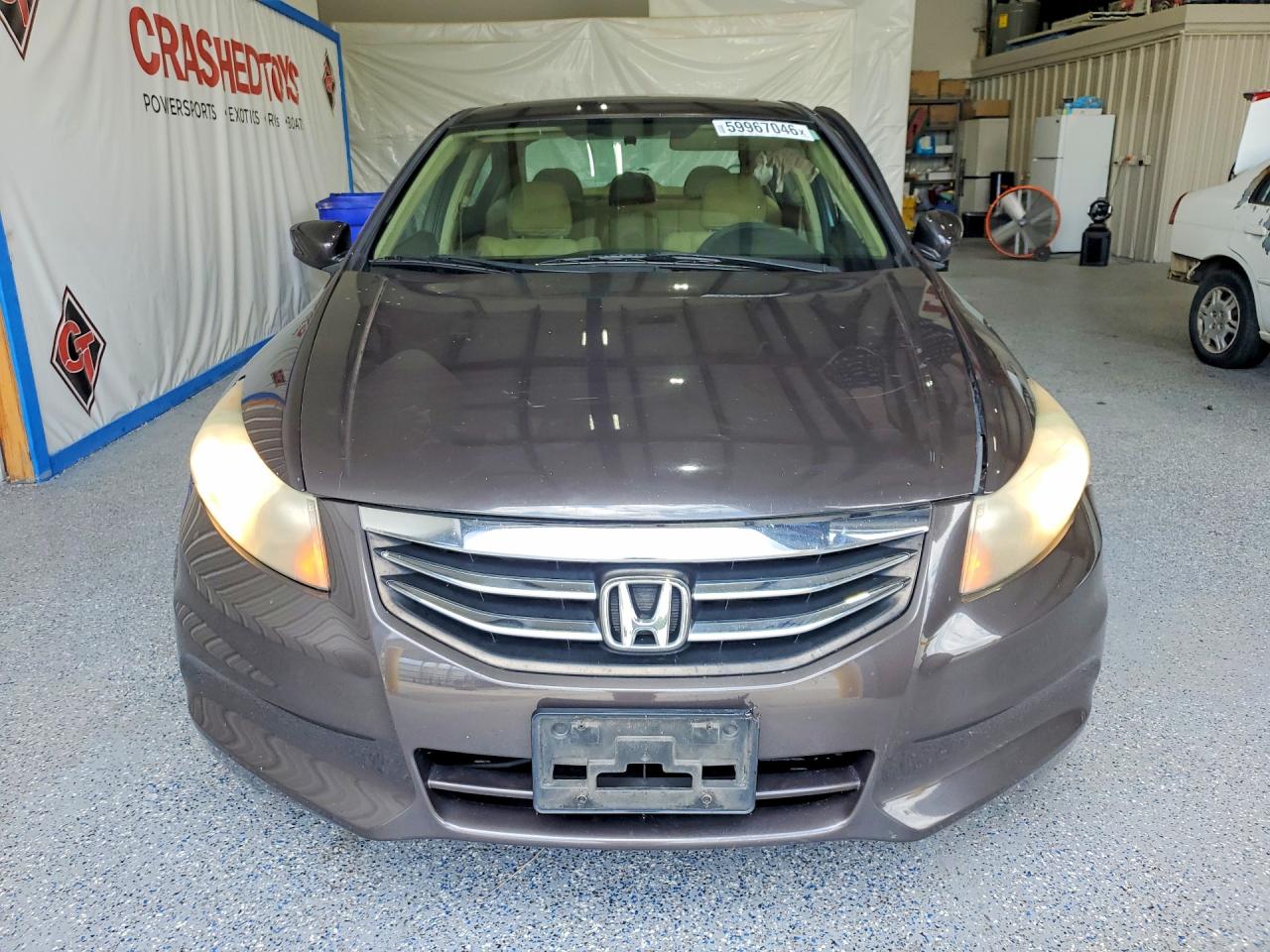 2012 Honda Accord Ex Brown vin: 1HGCP2F78CA090233