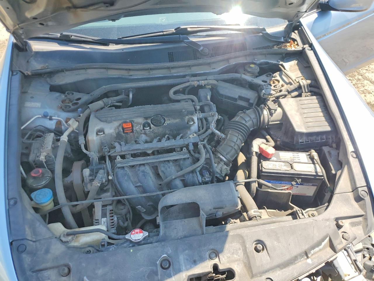 2012 Honda Accord Ex Синий vin: 1HGCP2F78CA090412