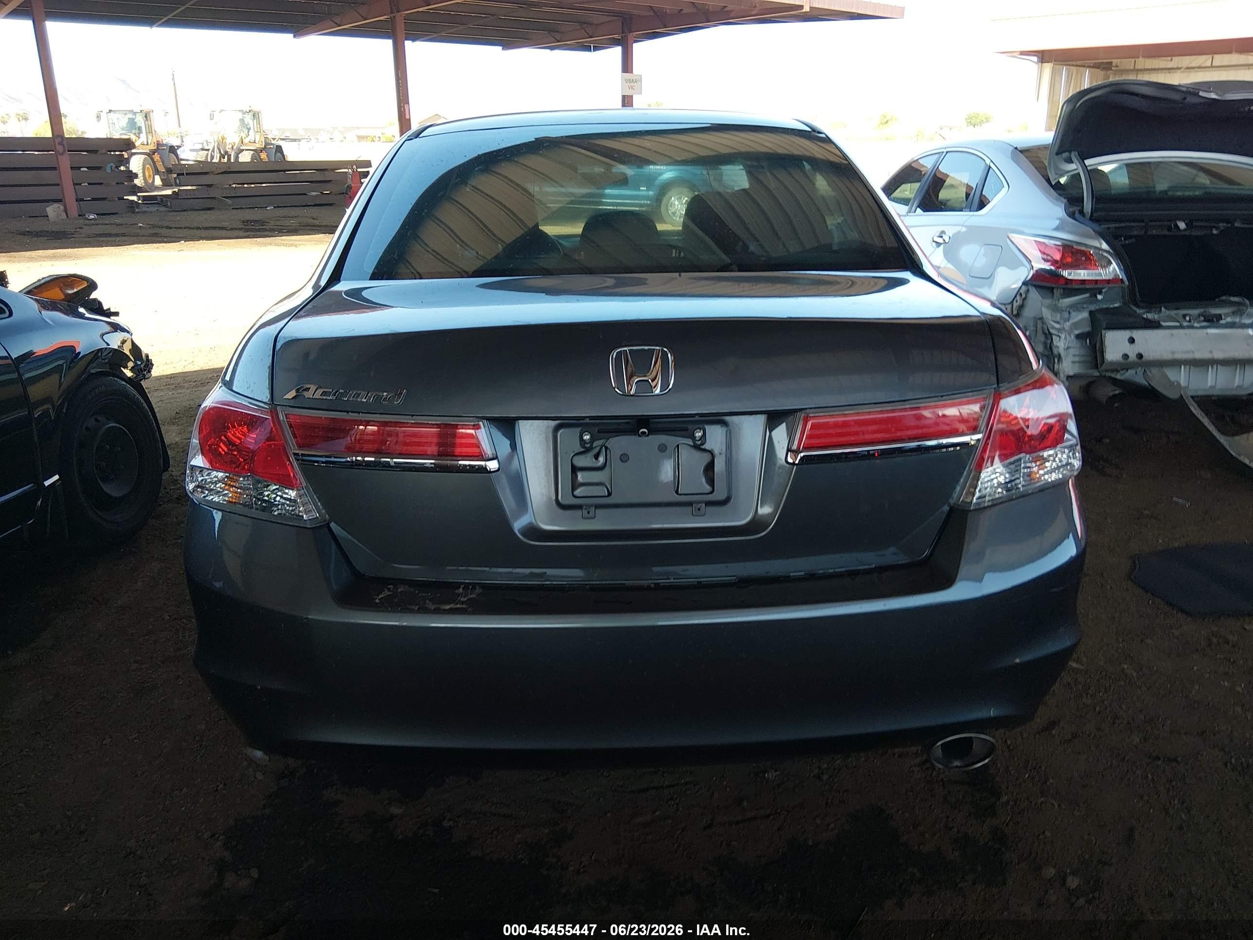 2012 Honda Accord 2.4 Ex Gray vin: 1HGCP2F78CA141598