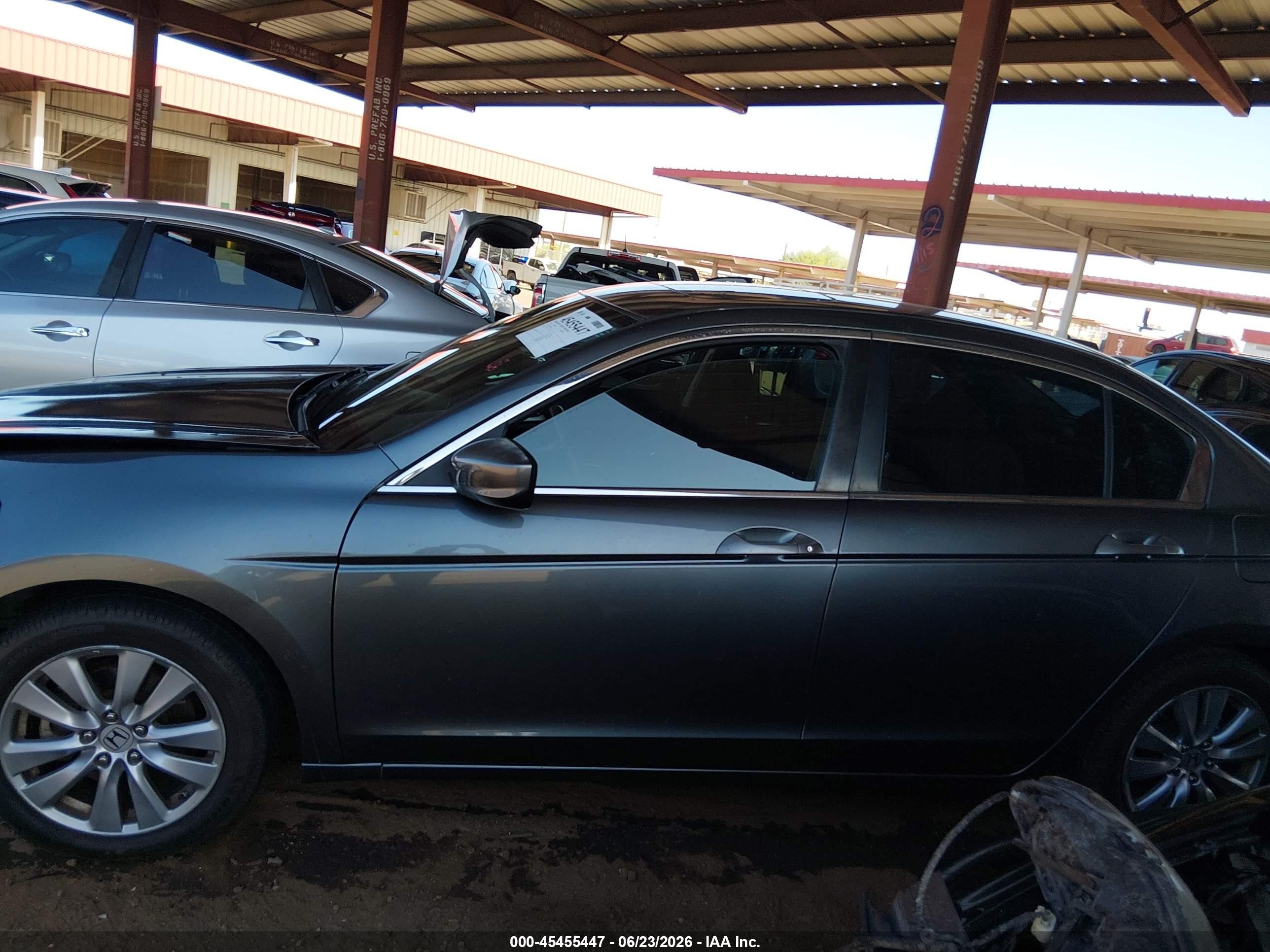 2012 Honda Accord 2.4 Ex Gray vin: 1HGCP2F78CA141598