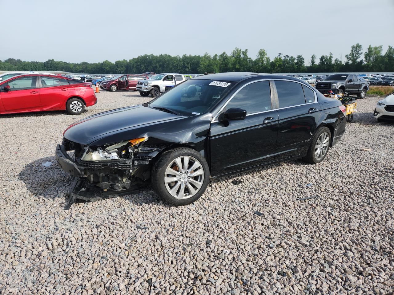 2012 Honda Accord Ex Black vin: 1HGCP2F78CA190915