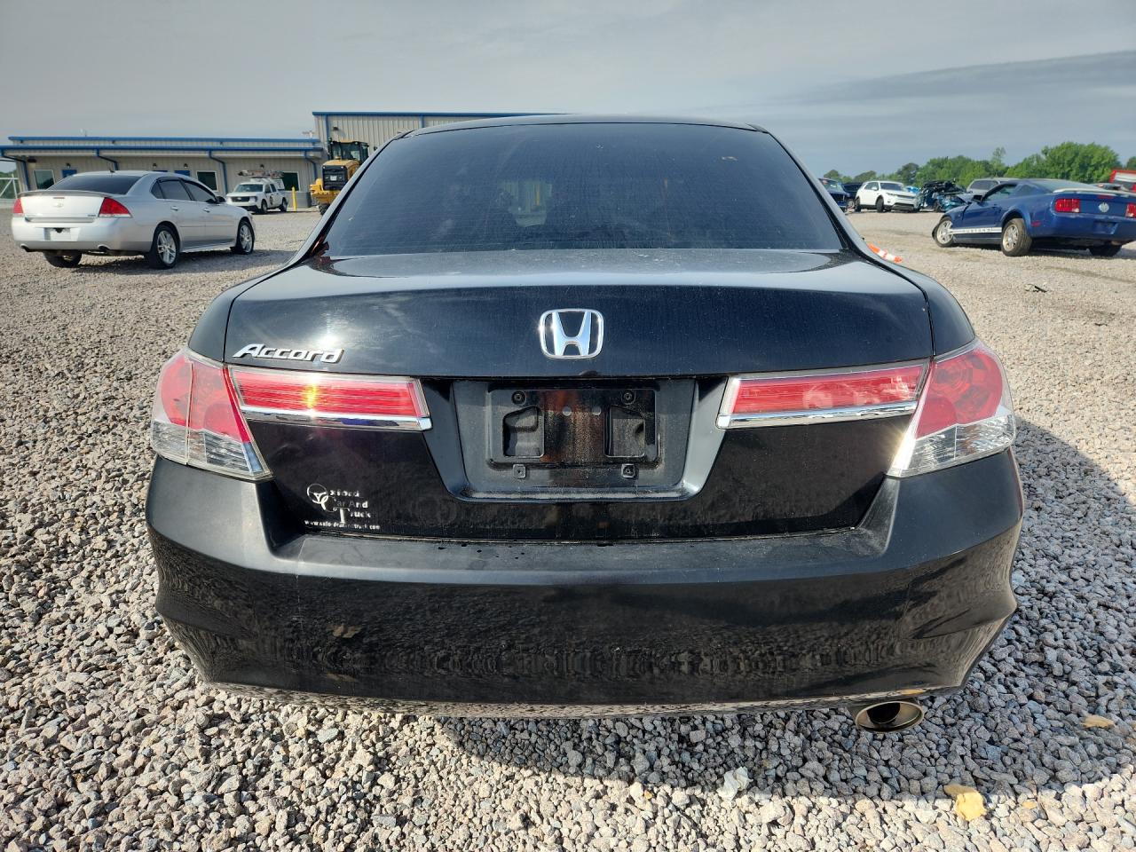 2012 Honda Accord Ex Black vin: 1HGCP2F78CA190915