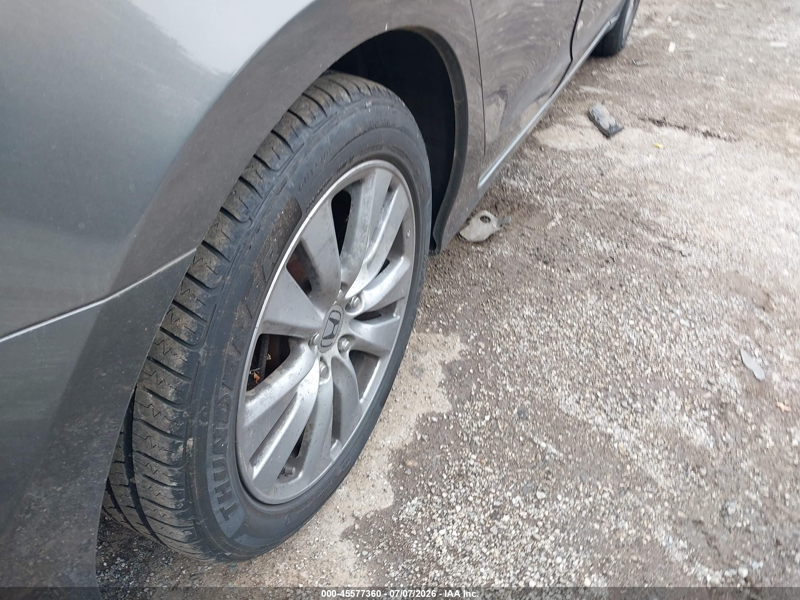 2012 Honda Accord 2.4 Ex Gray vin: 1HGCP2F78CA201640