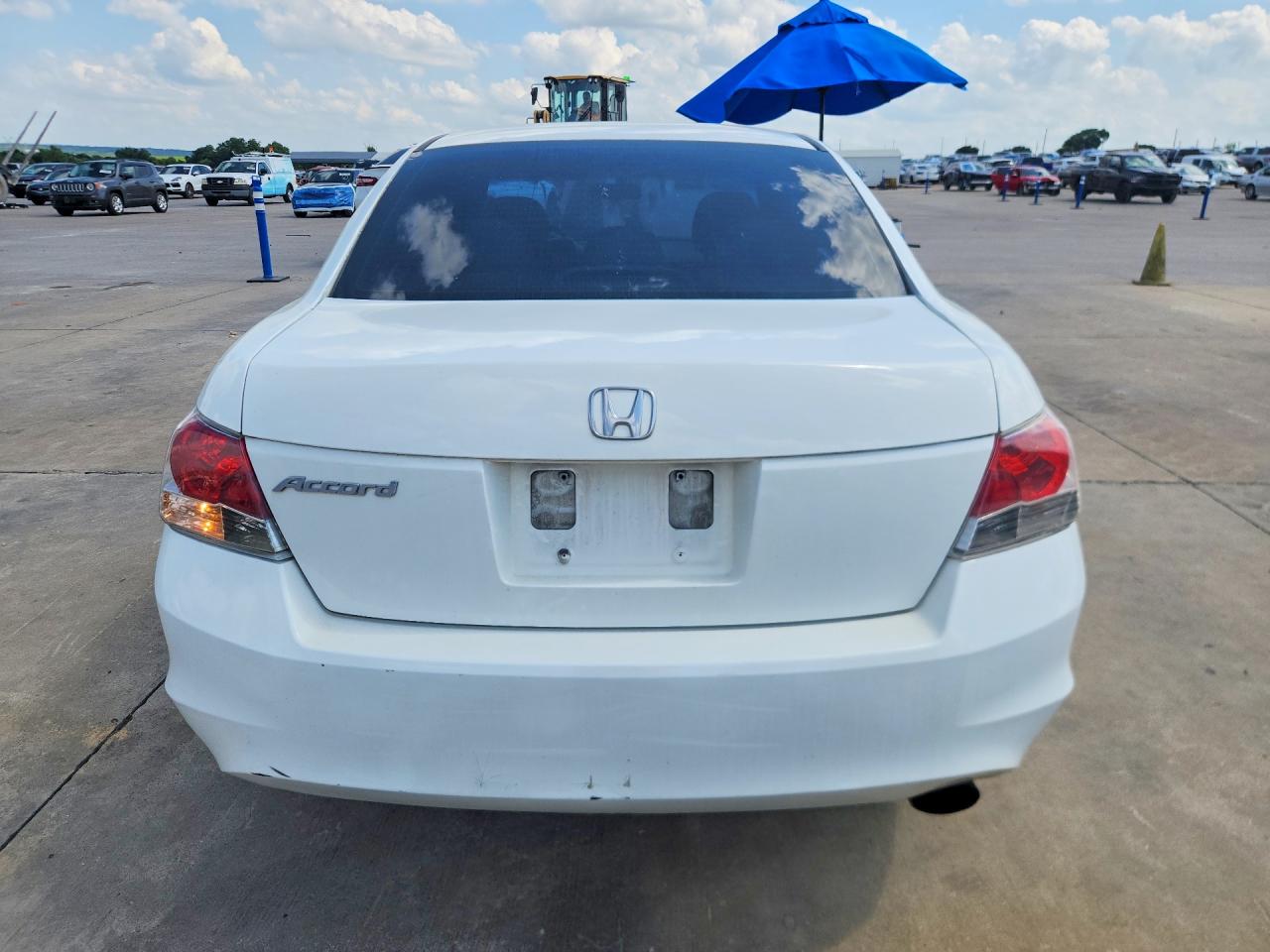 2010 Honda Accord Ex White vin: 1HGCP2F79AA007907