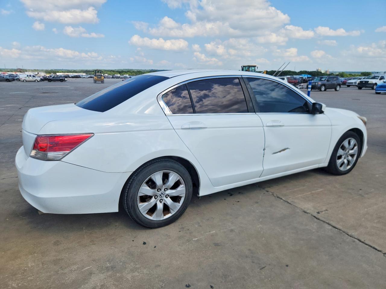 2010 Honda Accord Ex White vin: 1HGCP2F79AA007907