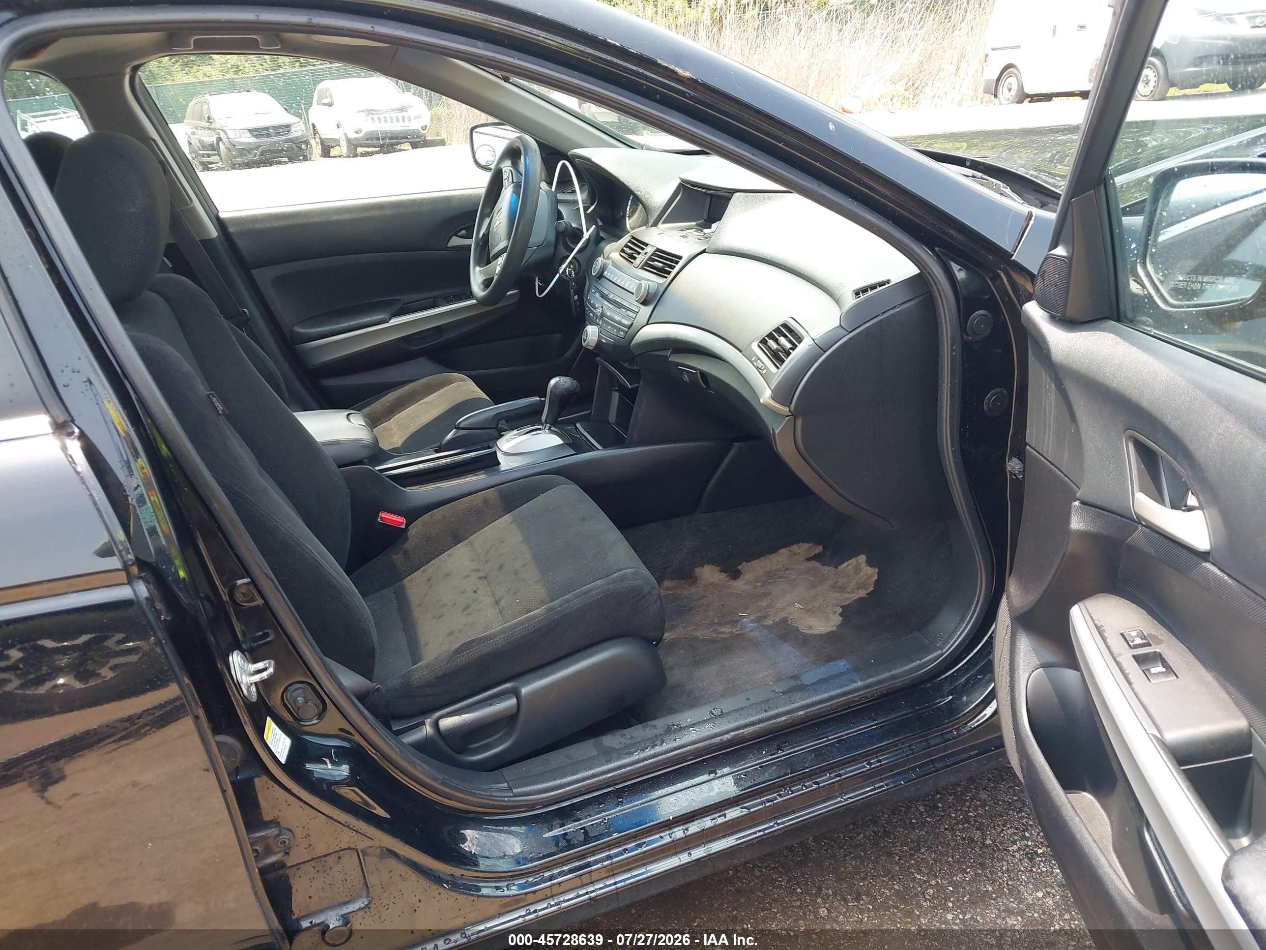 2010 Honda Accord 2.4 Ex Black vin: 1HGCP2F79AA021094