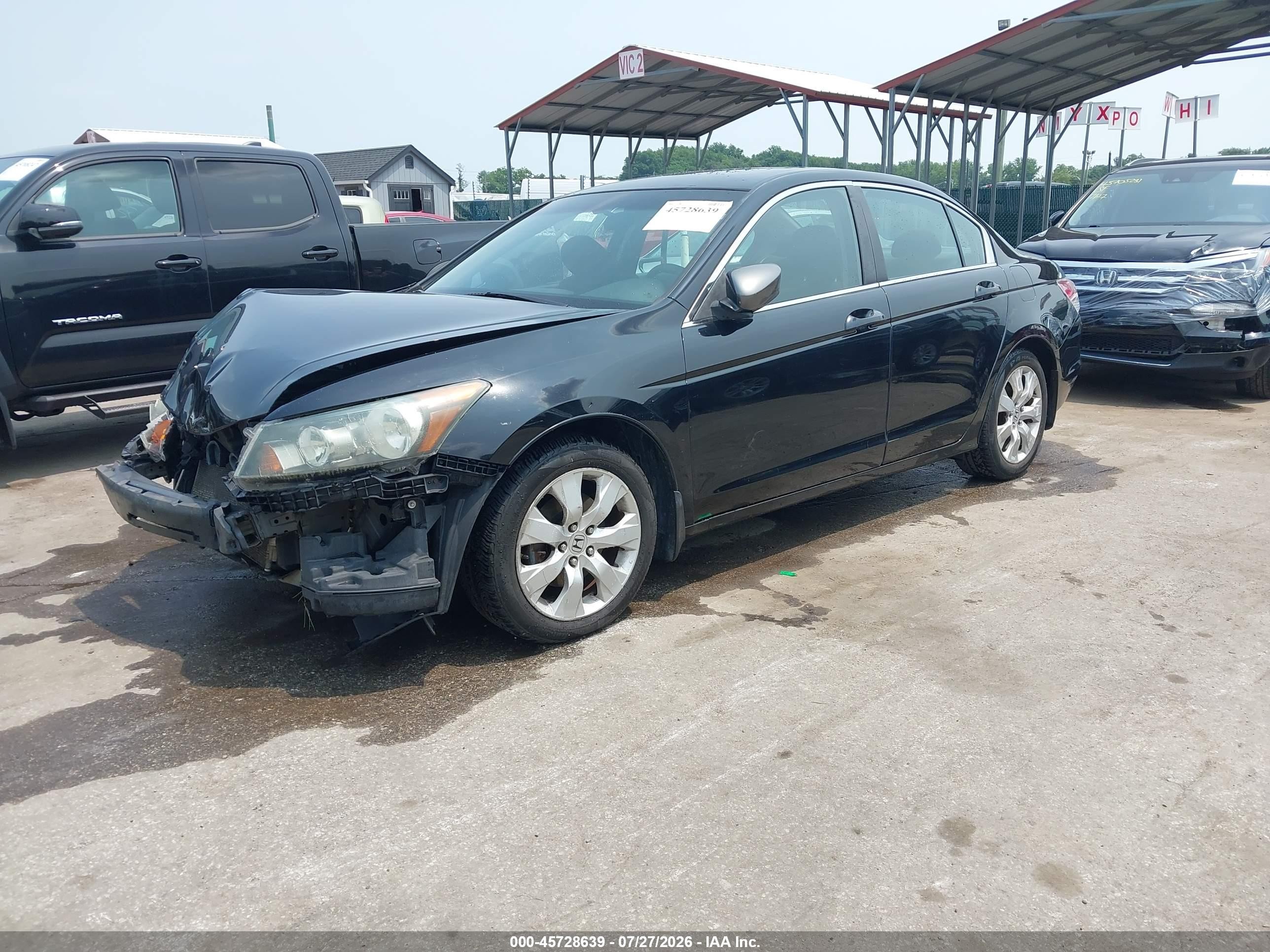2010 Honda Accord 2.4 Ex Black vin: 1HGCP2F79AA021094