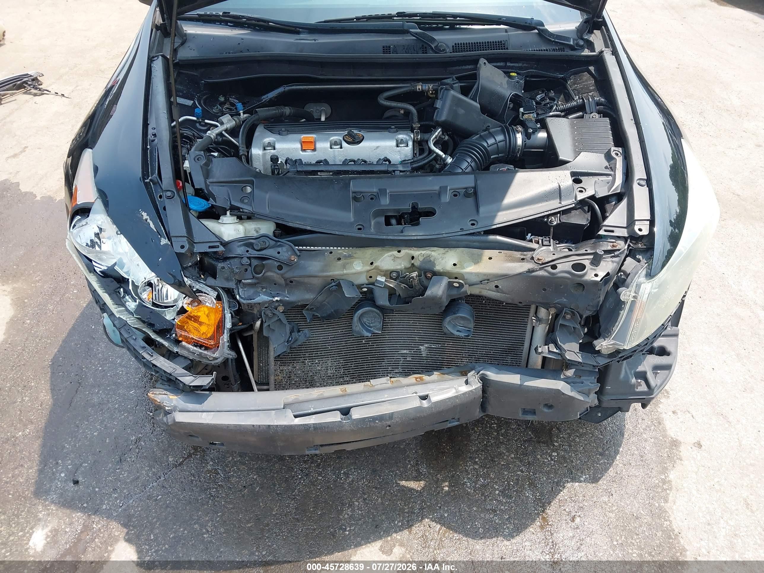 2010 Honda Accord 2.4 Ex Black vin: 1HGCP2F79AA021094
