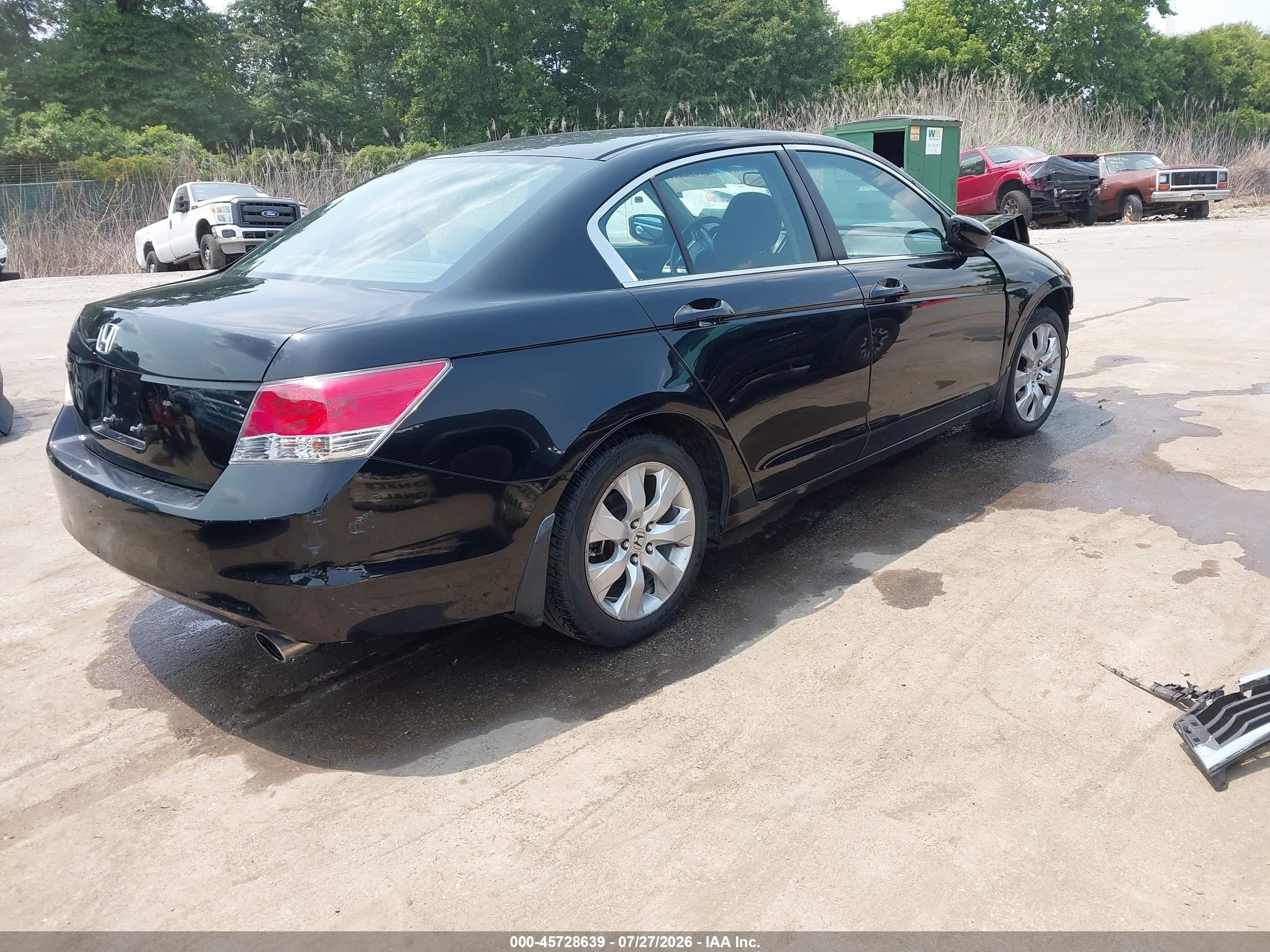 2010 Honda Accord 2.4 Ex Black vin: 1HGCP2F79AA021094
