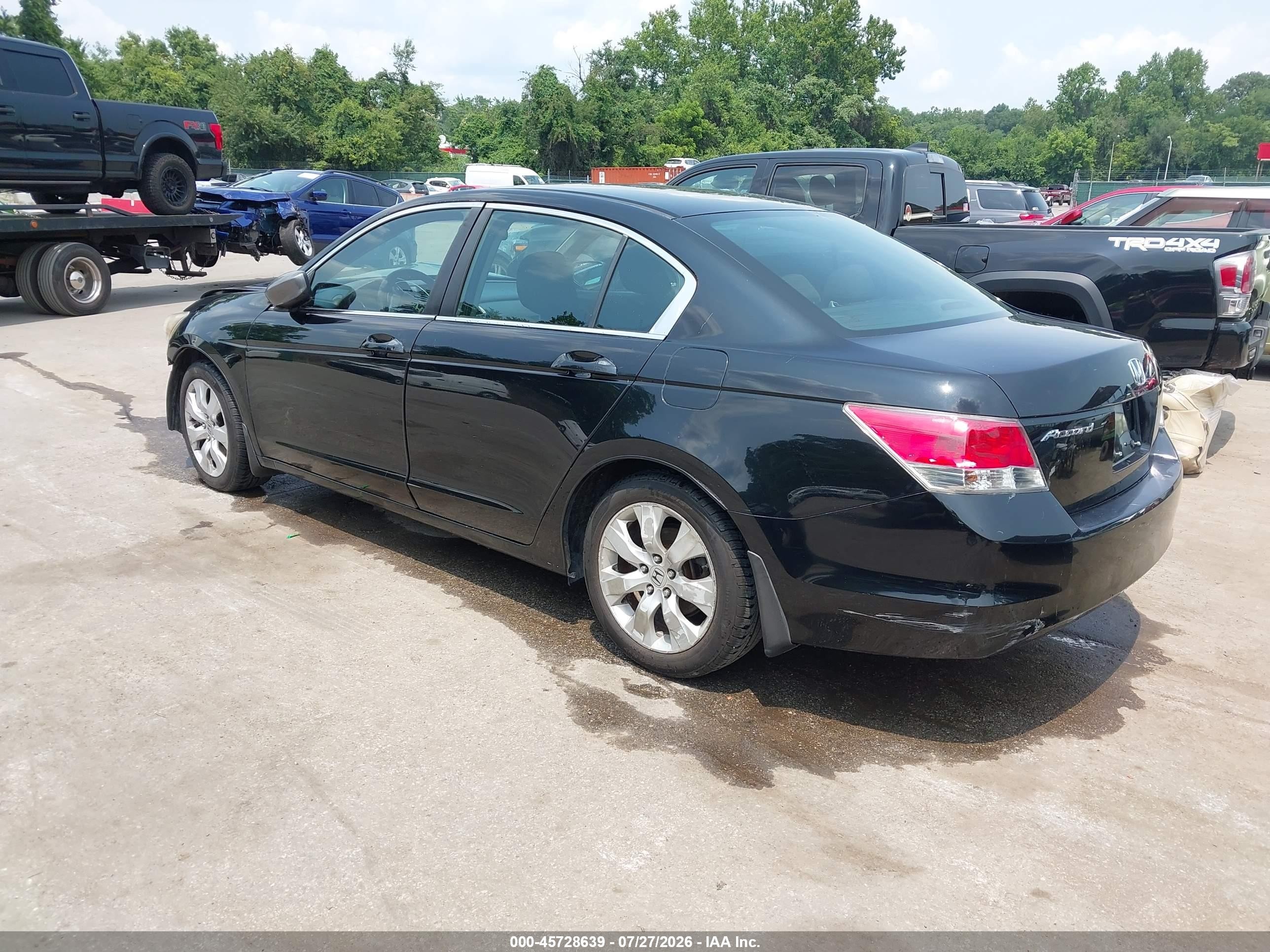 2010 Honda Accord 2.4 Ex Black vin: 1HGCP2F79AA021094