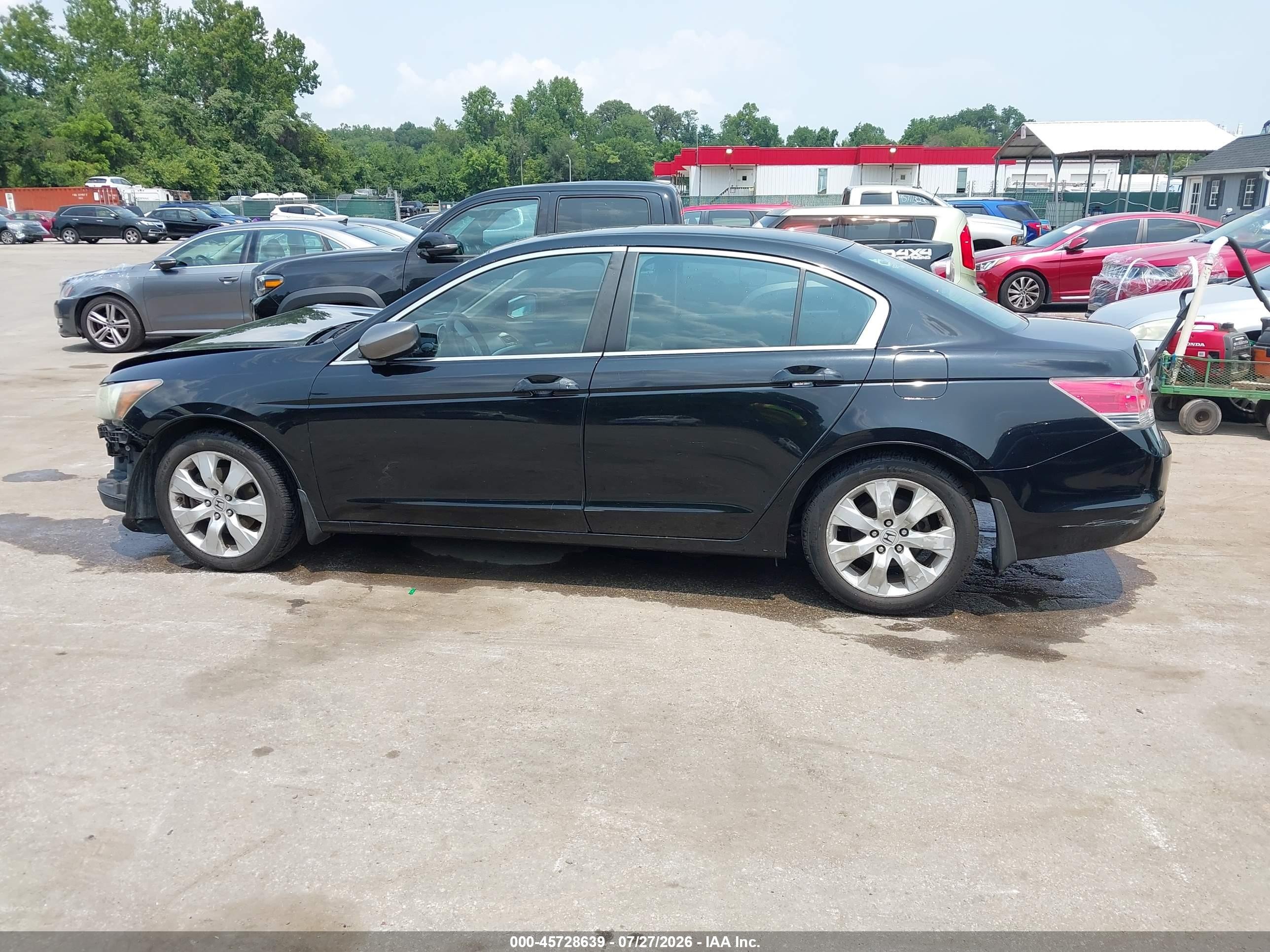 2010 Honda Accord 2.4 Ex Black vin: 1HGCP2F79AA021094