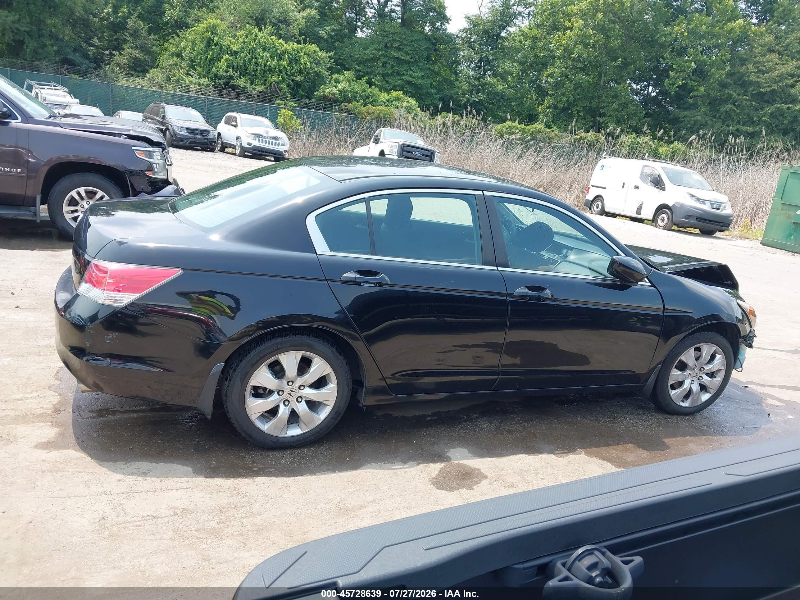 2010 Honda Accord 2.4 Ex Black vin: 1HGCP2F79AA021094