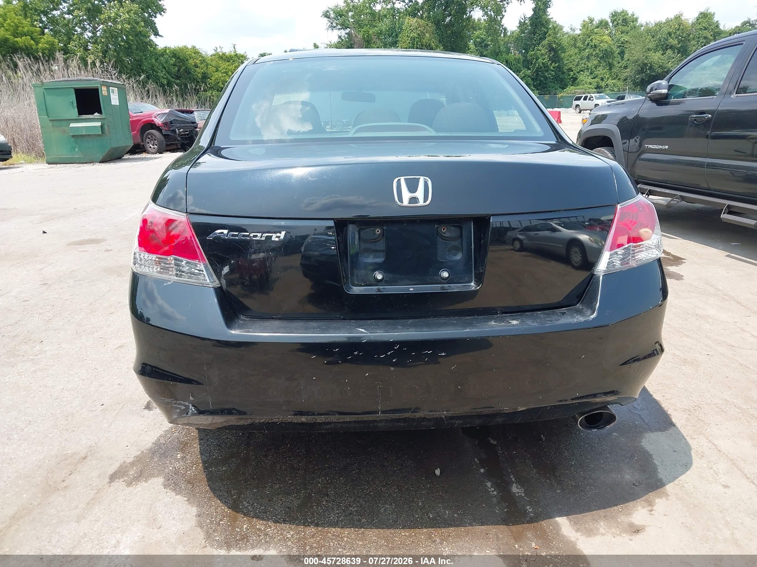 2010 Honda Accord 2.4 Ex Black vin: 1HGCP2F79AA021094