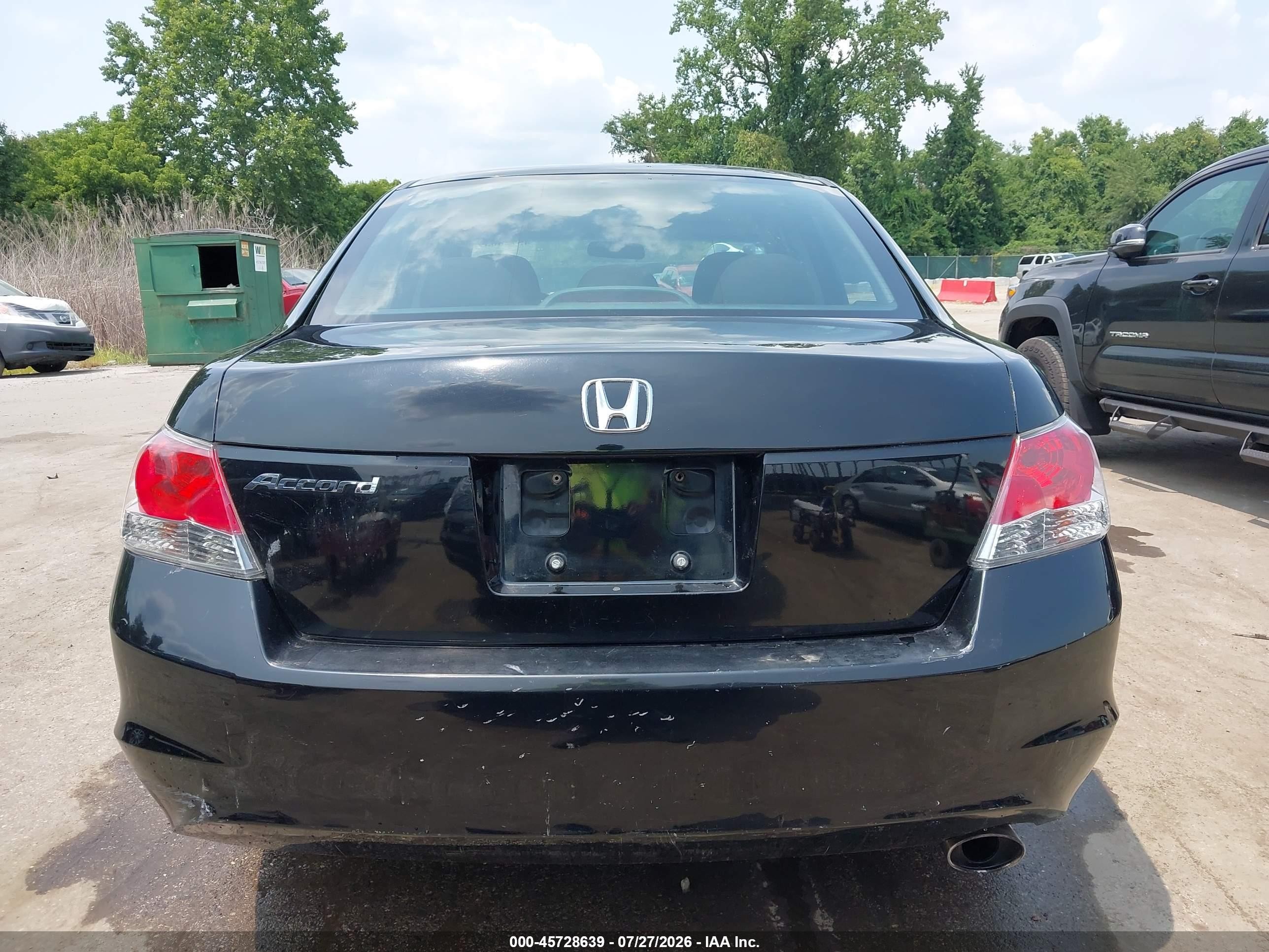 2010 Honda Accord 2.4 Ex Black vin: 1HGCP2F79AA021094