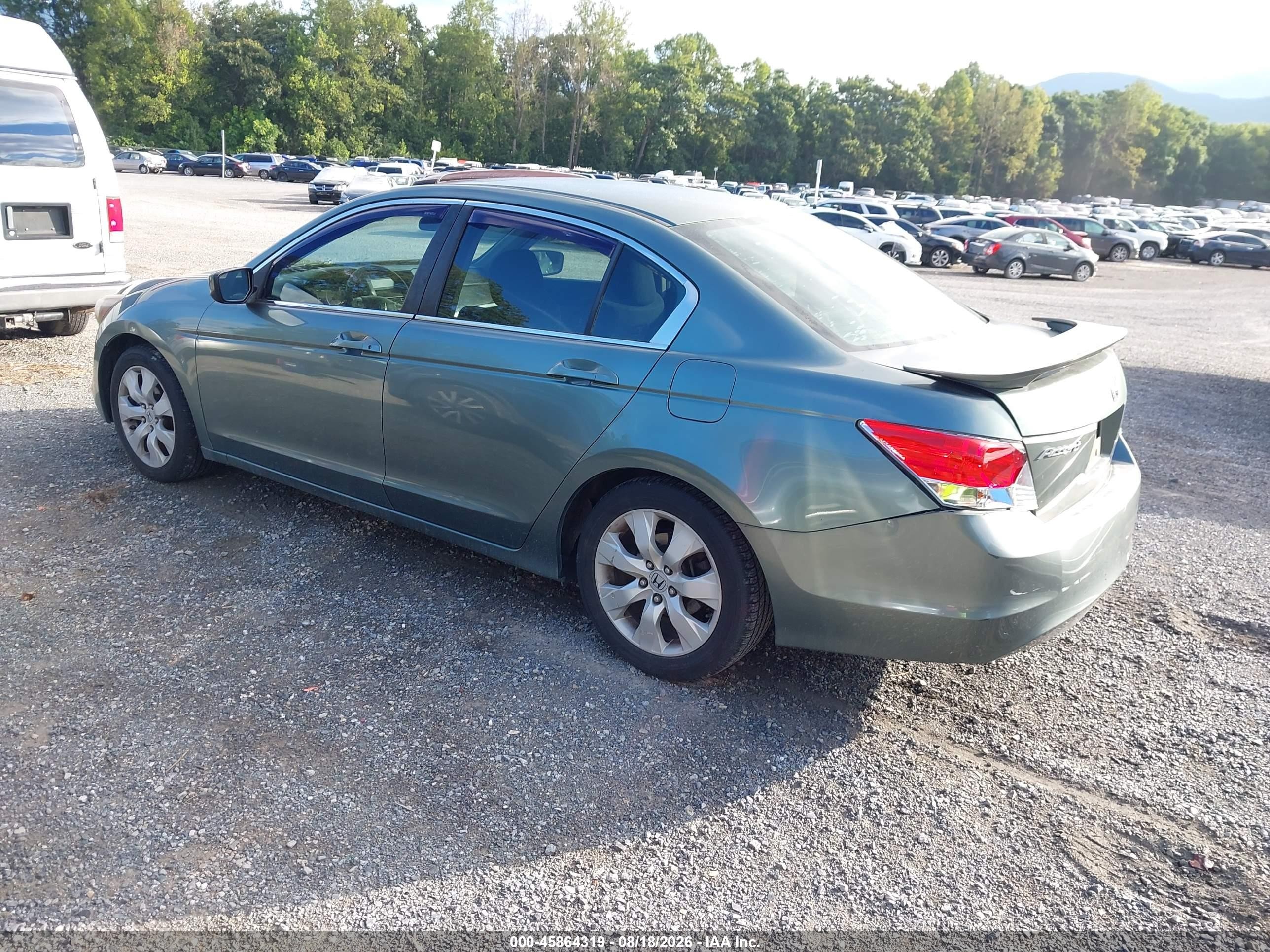 2010 Honda Accord 2.4 Ex Green vin: 1HGCP2F79AA041135