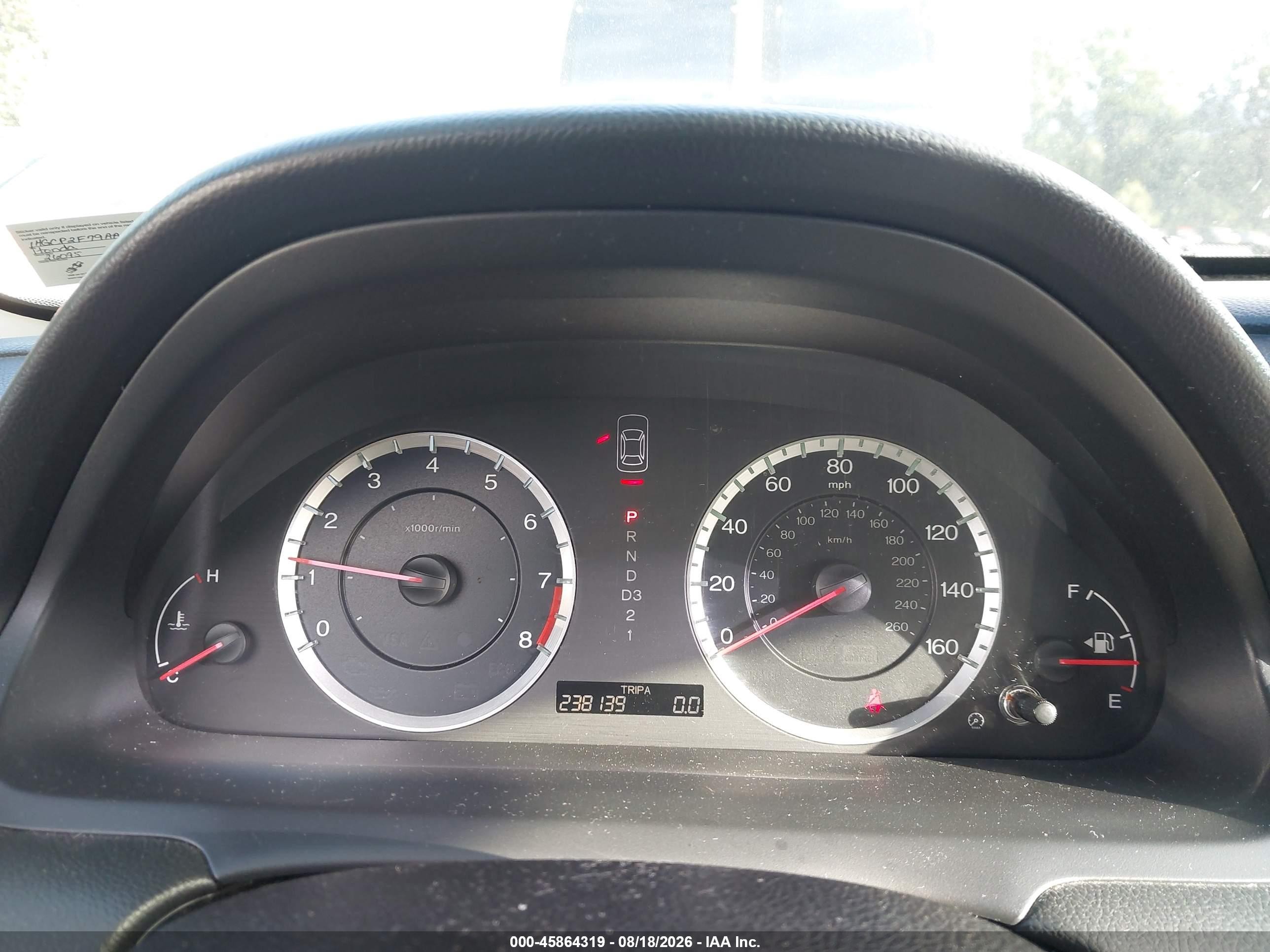 2010 Honda Accord 2.4 Ex Green vin: 1HGCP2F79AA041135