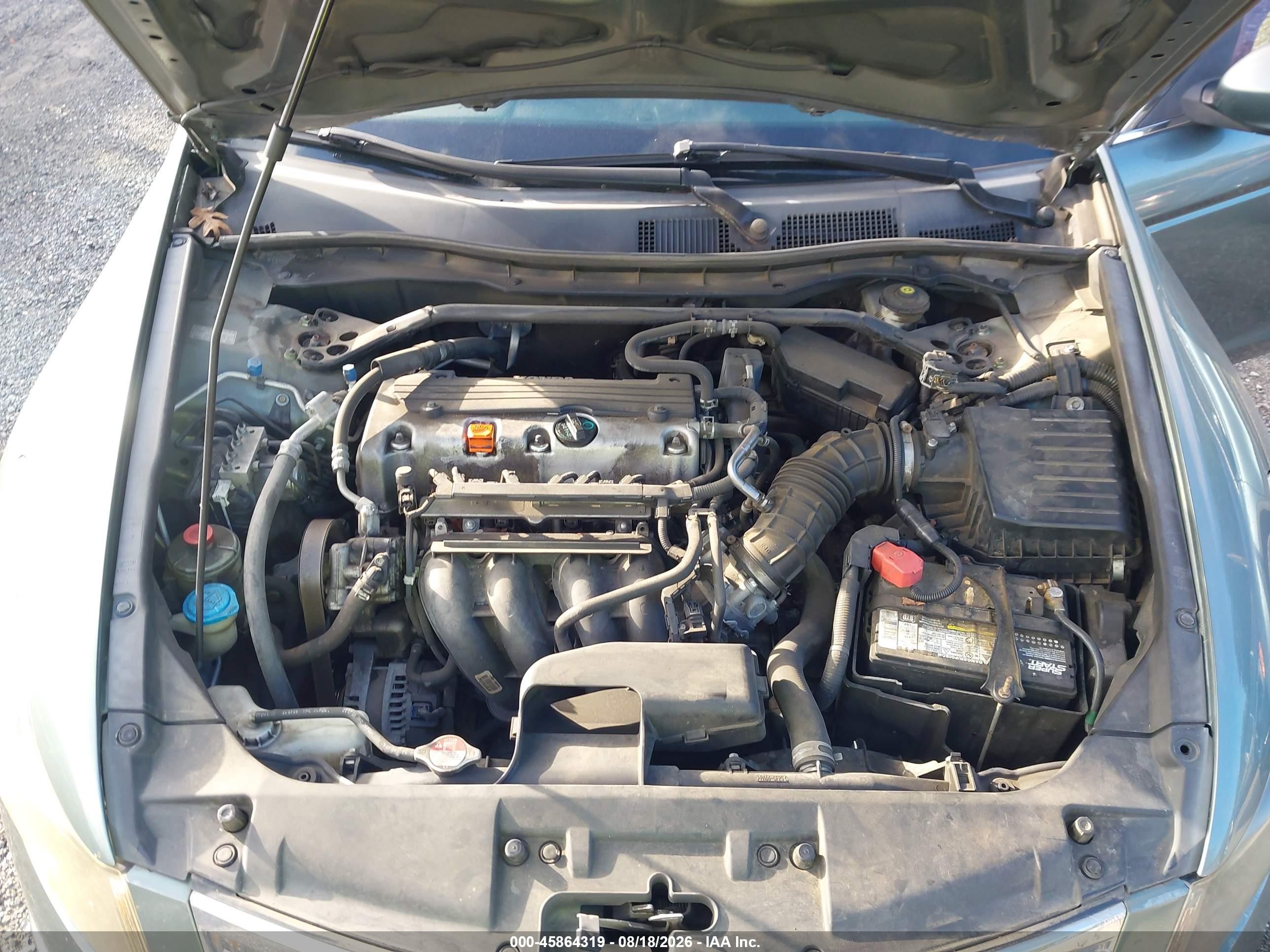 2010 Honda Accord 2.4 Ex Green vin: 1HGCP2F79AA041135