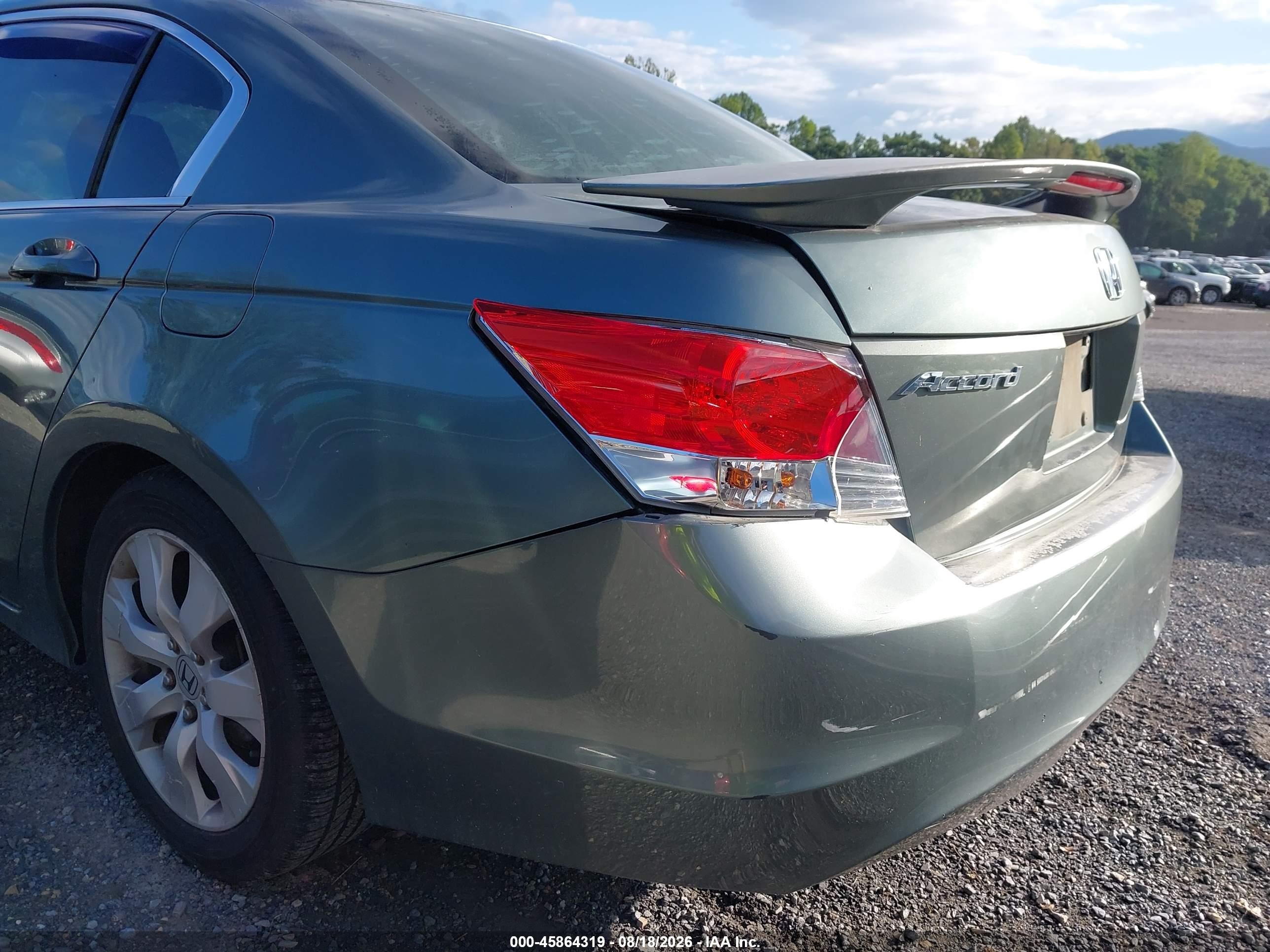 2010 Honda Accord 2.4 Ex Green vin: 1HGCP2F79AA041135