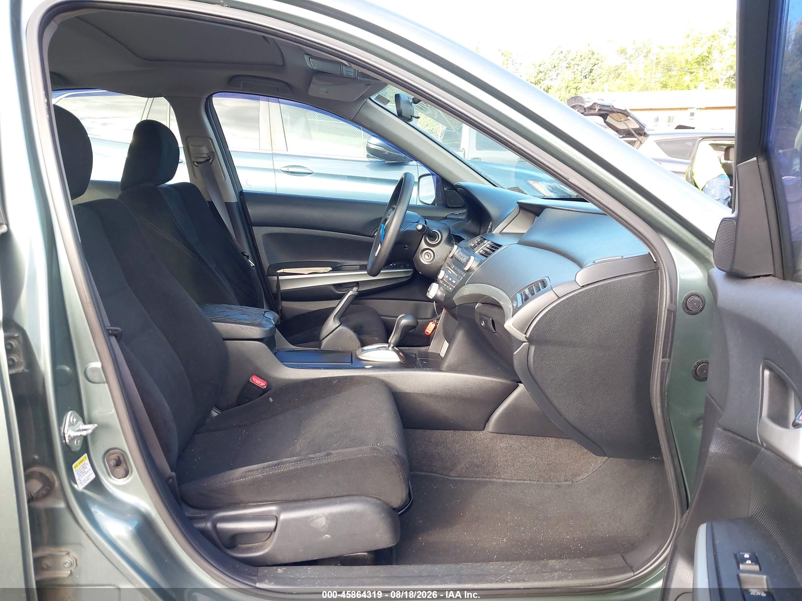 2010 Honda Accord 2.4 Ex Green vin: 1HGCP2F79AA041135
