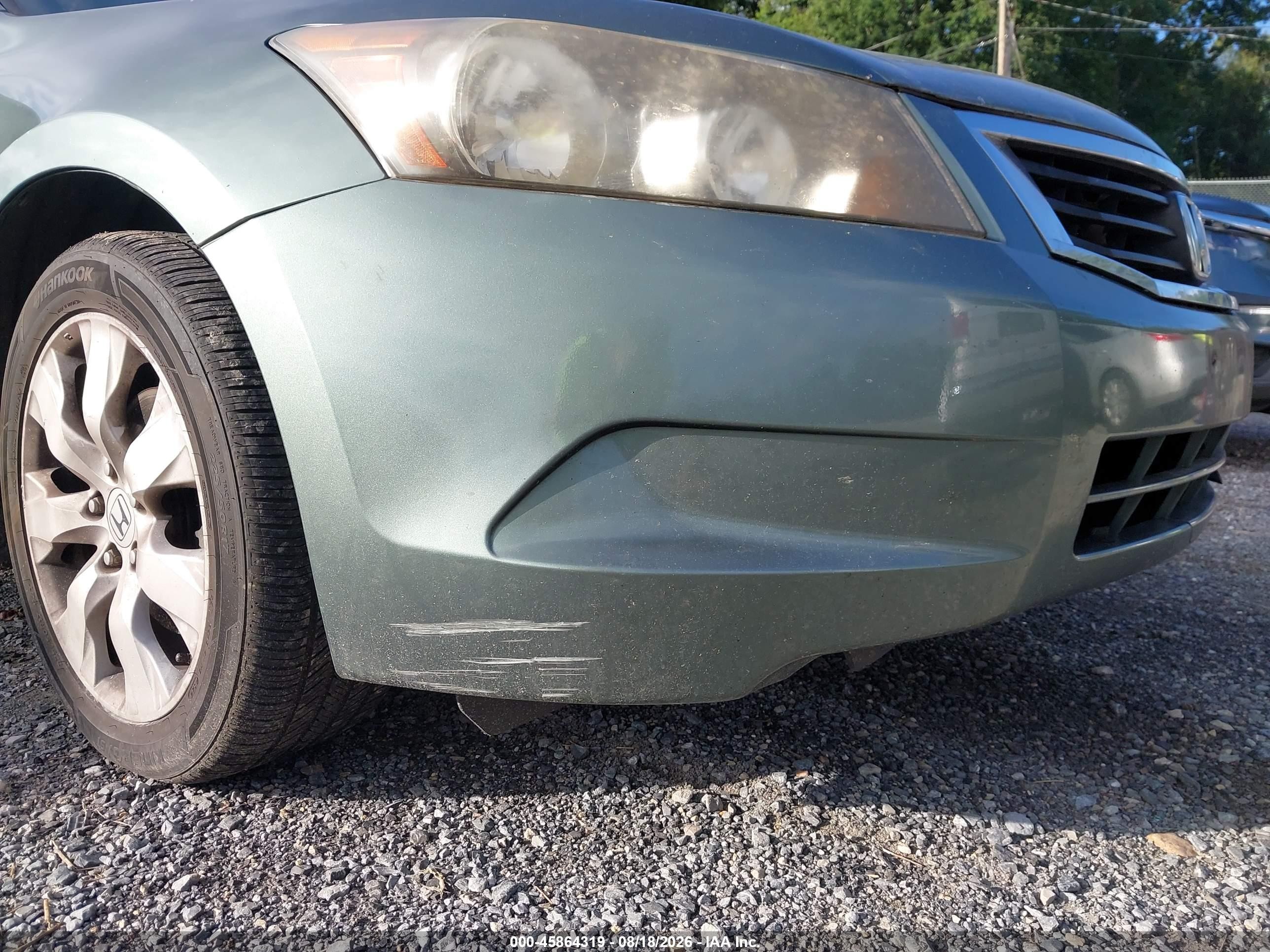 2010 Honda Accord 2.4 Ex Green vin: 1HGCP2F79AA041135