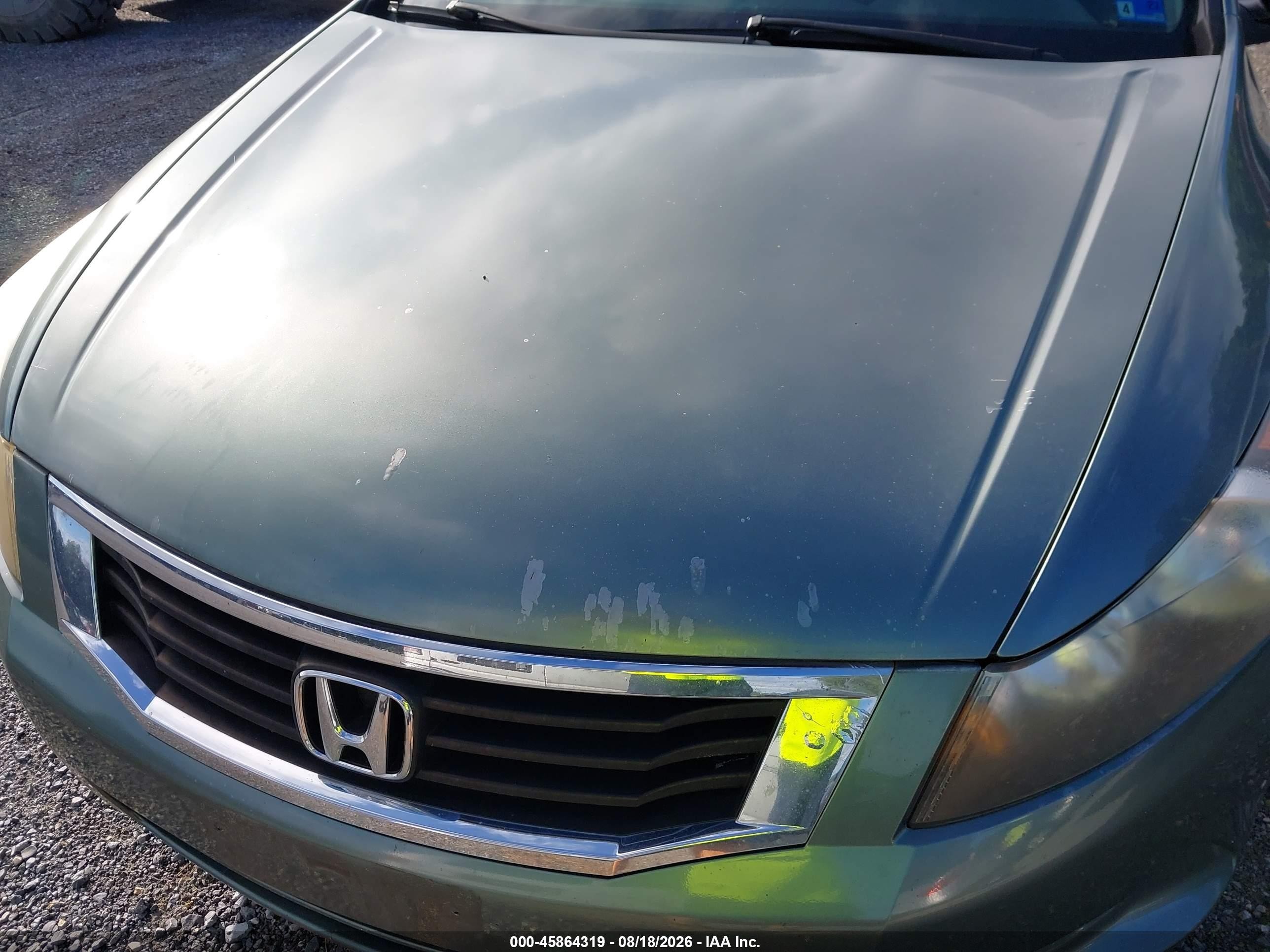 2010 Honda Accord 2.4 Ex Green vin: 1HGCP2F79AA041135
