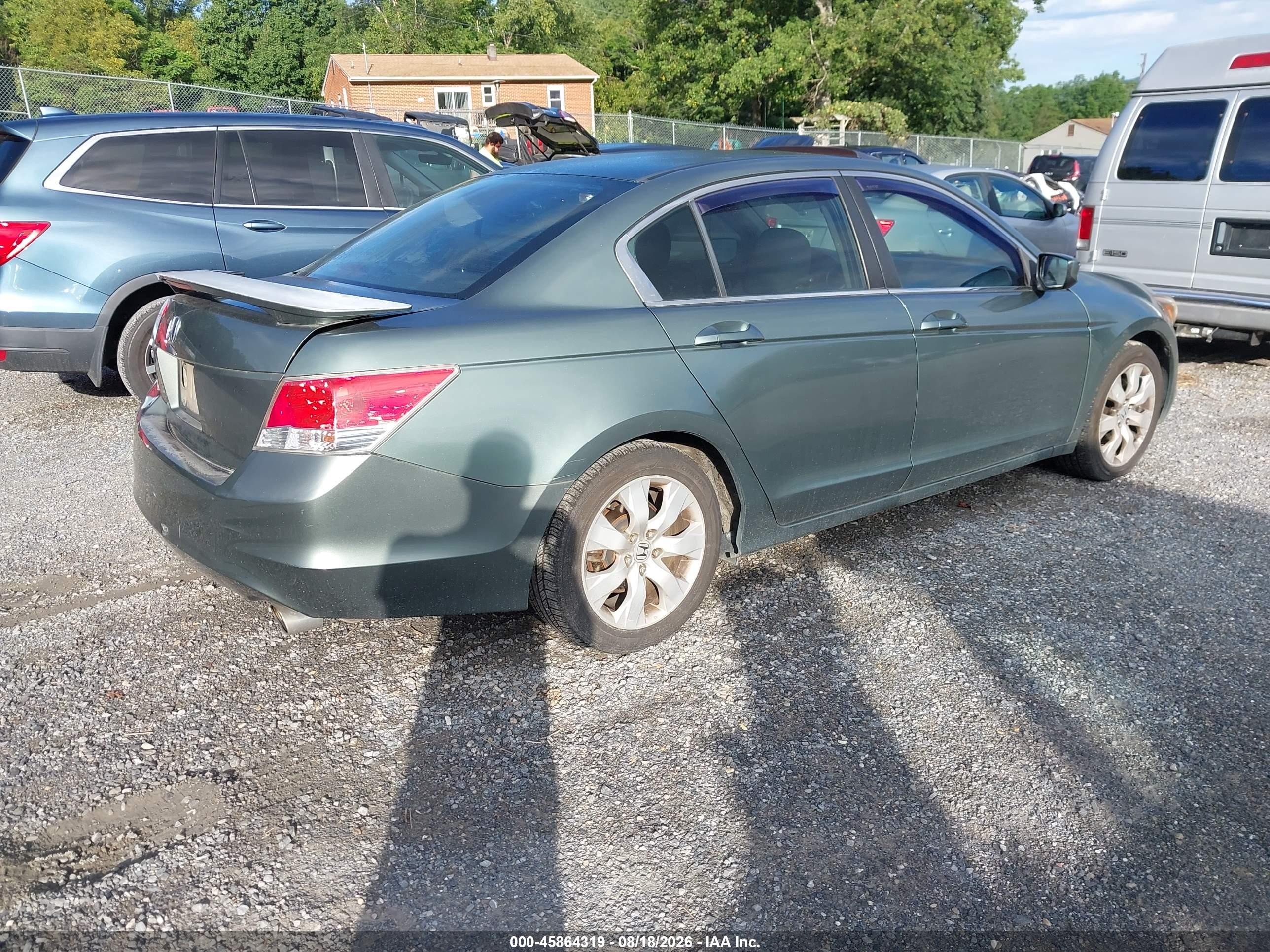 2010 Honda Accord 2.4 Ex Green vin: 1HGCP2F79AA041135