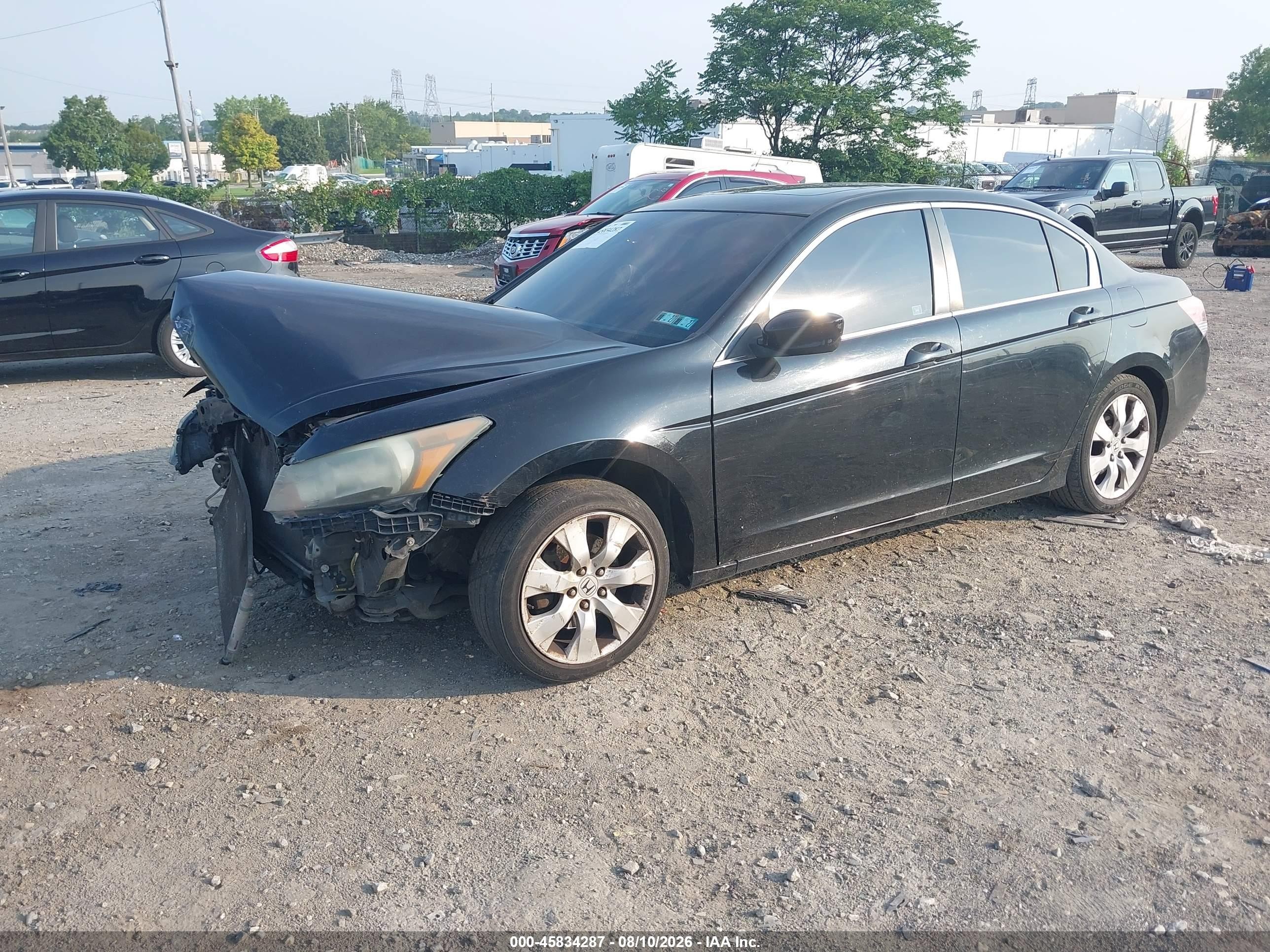 2010 Honda Accord 2.4 Ex Black vin: 1HGCP2F79AA054855