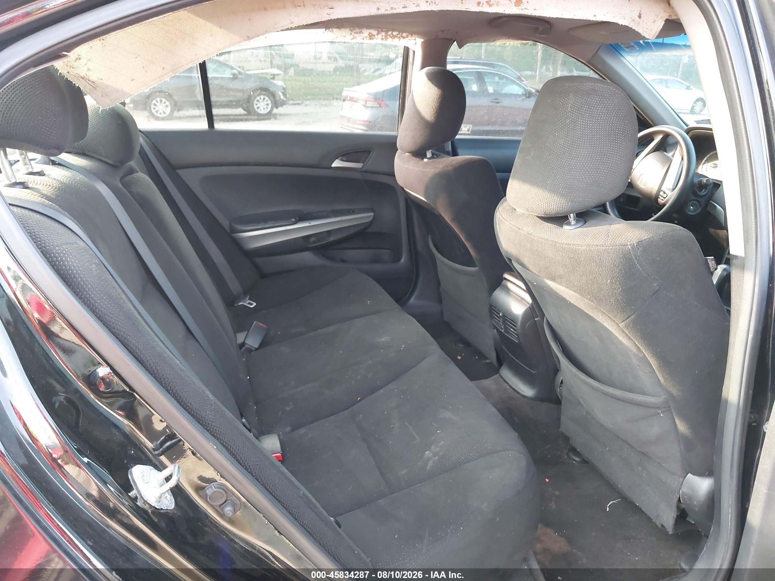 2010 Honda Accord 2.4 Ex Black vin: 1HGCP2F79AA054855