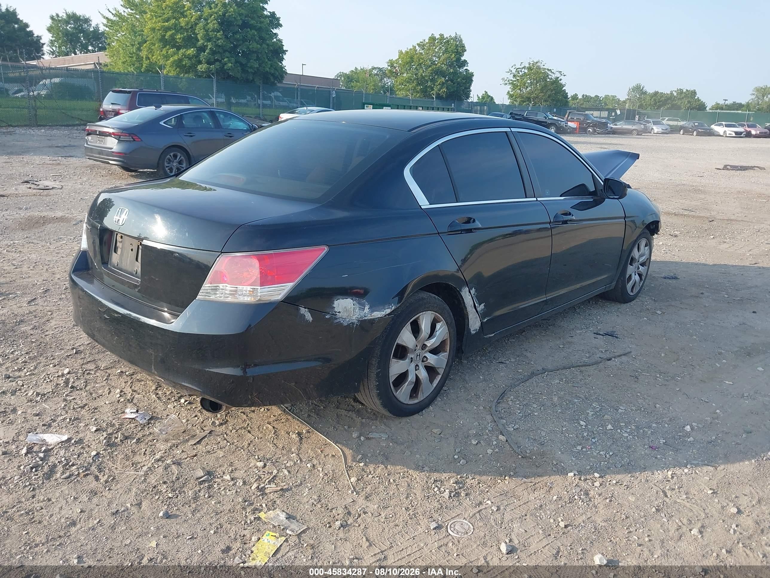 2010 Honda Accord 2.4 Ex Black vin: 1HGCP2F79AA054855